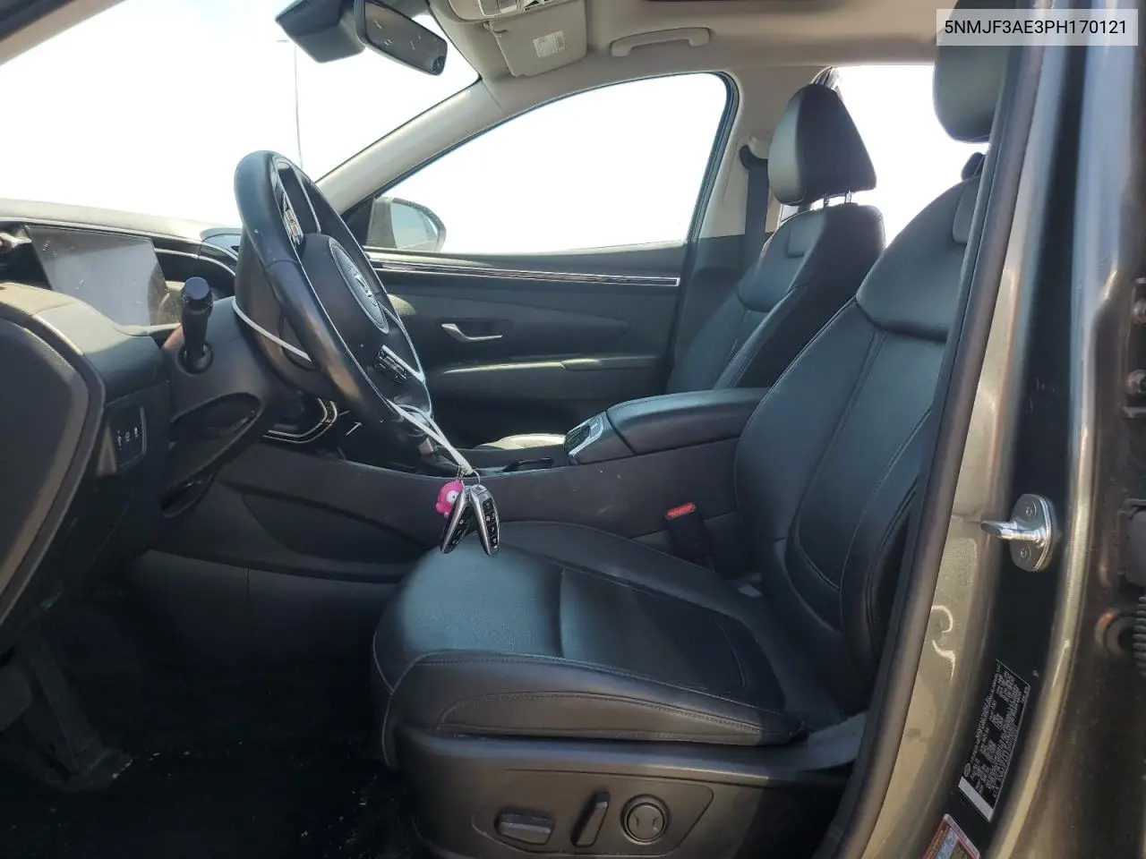 2023 Hyundai Tucson Sel VIN: 5NMJF3AE3PH170121 Lot: 62181325