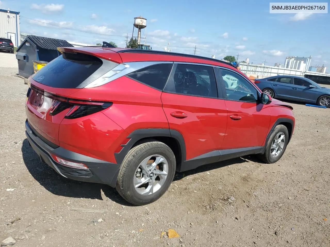 2023 Hyundai Tucson Sel VIN: 5NMJB3AE0PH267160 Lot: 62918115