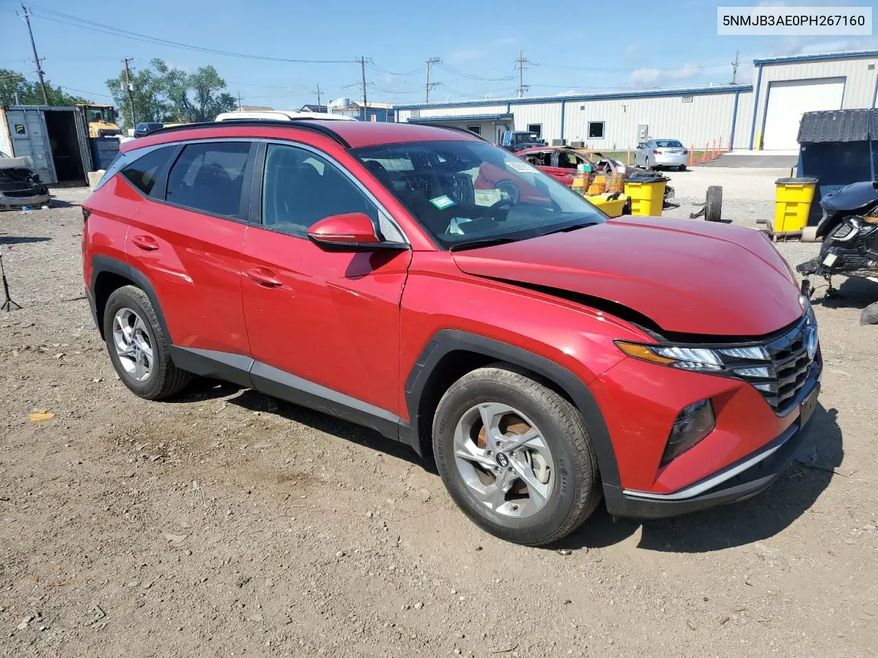 2023 Hyundai Tucson Sel VIN: 5NMJB3AE0PH267160 Lot: 62918115