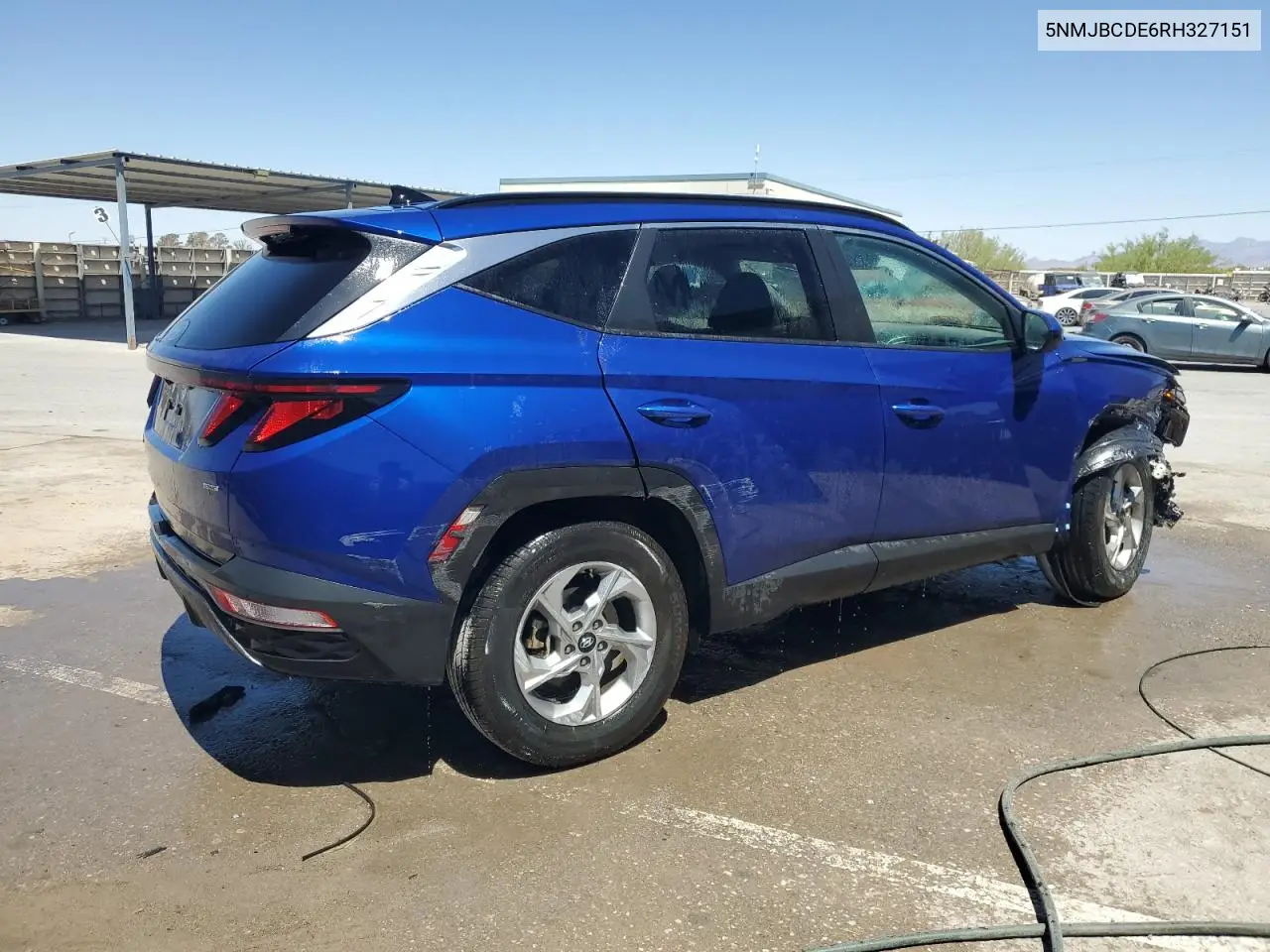 2024 Hyundai Tucson Sel VIN: 5NMJBCDE6RH327151 Lot: 55330735