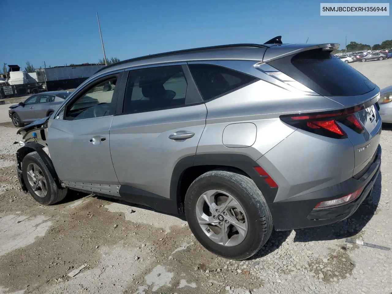 2024 Hyundai Tucson Sel VIN: 5NMJBCDEXRH356944 Lot: 56173335