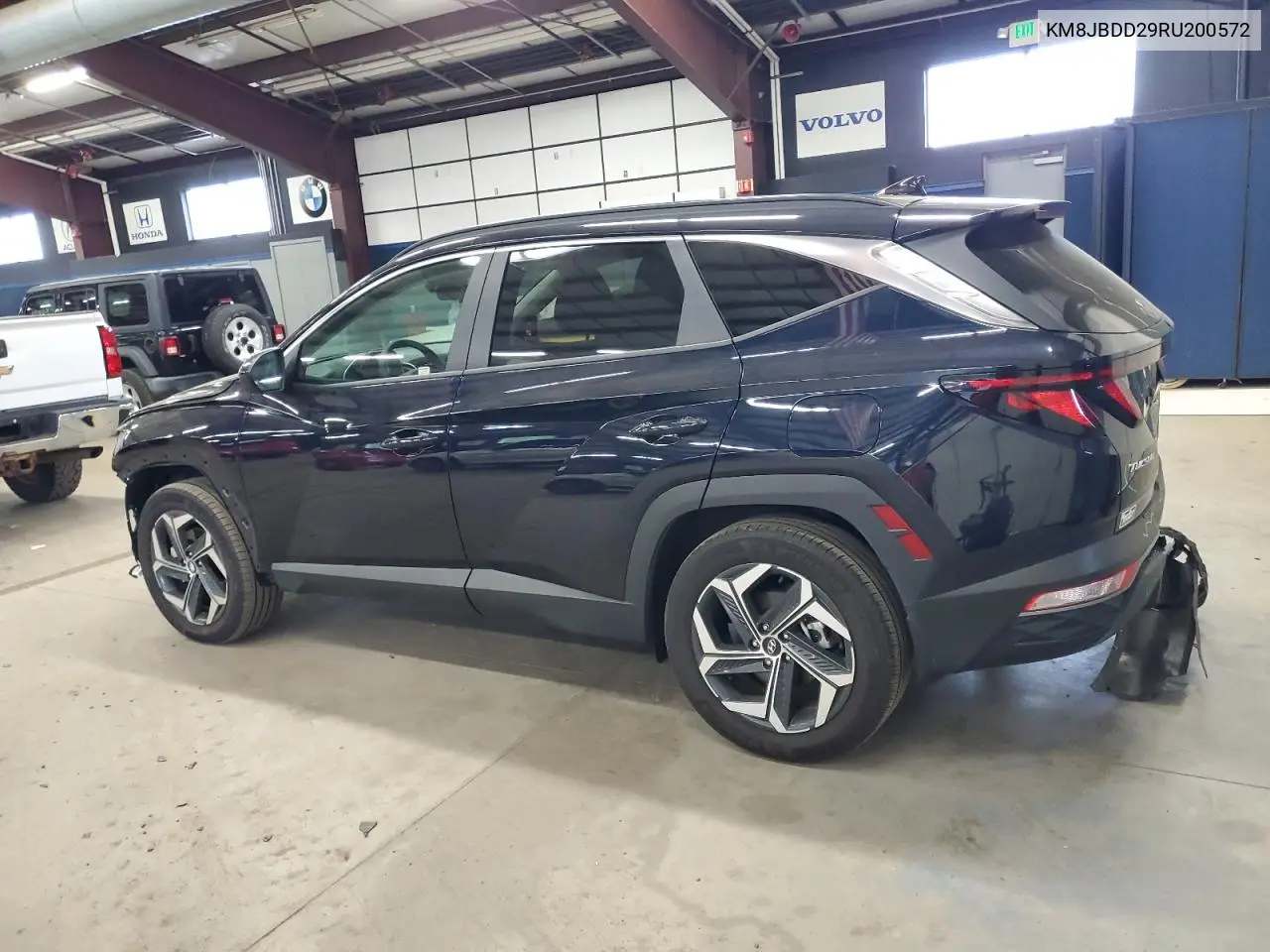 2024 Hyundai Tucson Sel VIN: KM8JBDD29RU200572 Lot: 56471055