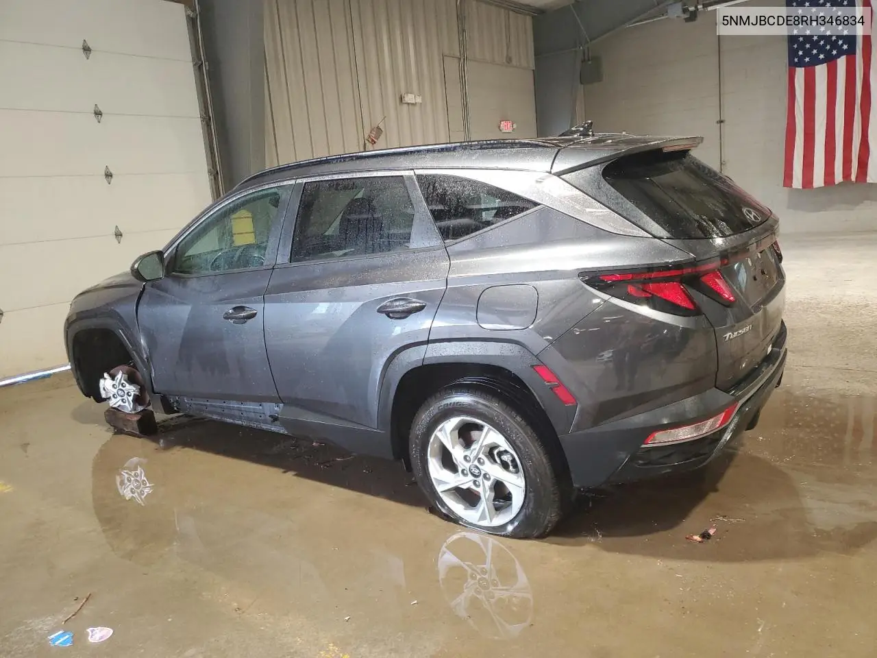 2024 Hyundai Tucson Sel VIN: 5NMJBCDE8RH346834 Lot: 56695425