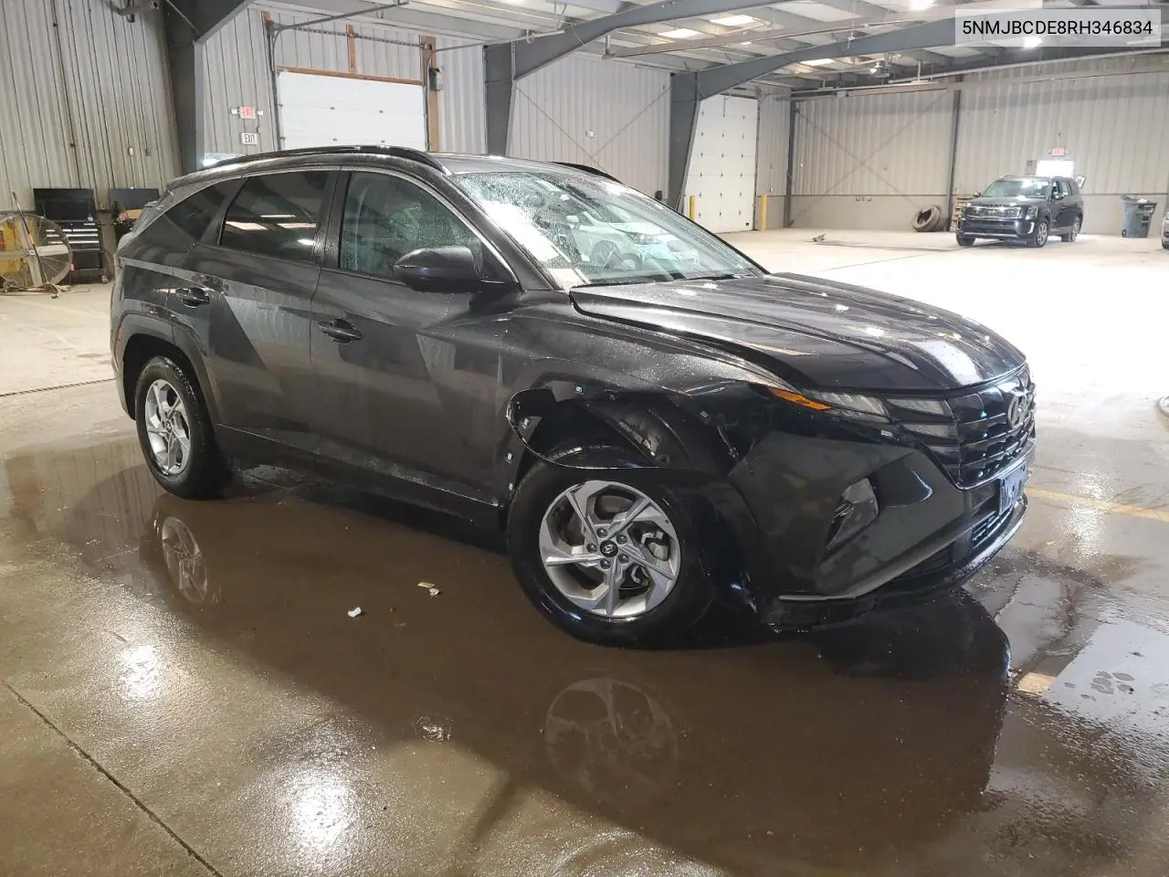 2024 Hyundai Tucson Sel VIN: 5NMJBCDE8RH346834 Lot: 56695425