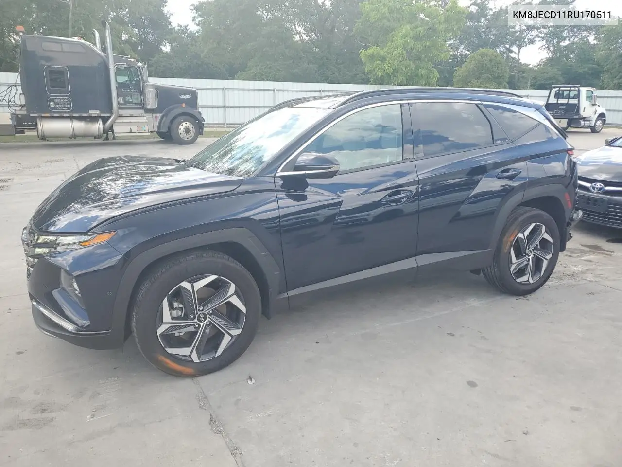 2024 Hyundai Tucson Limited VIN: KM8JECD11RU170511 Lot: 56724175