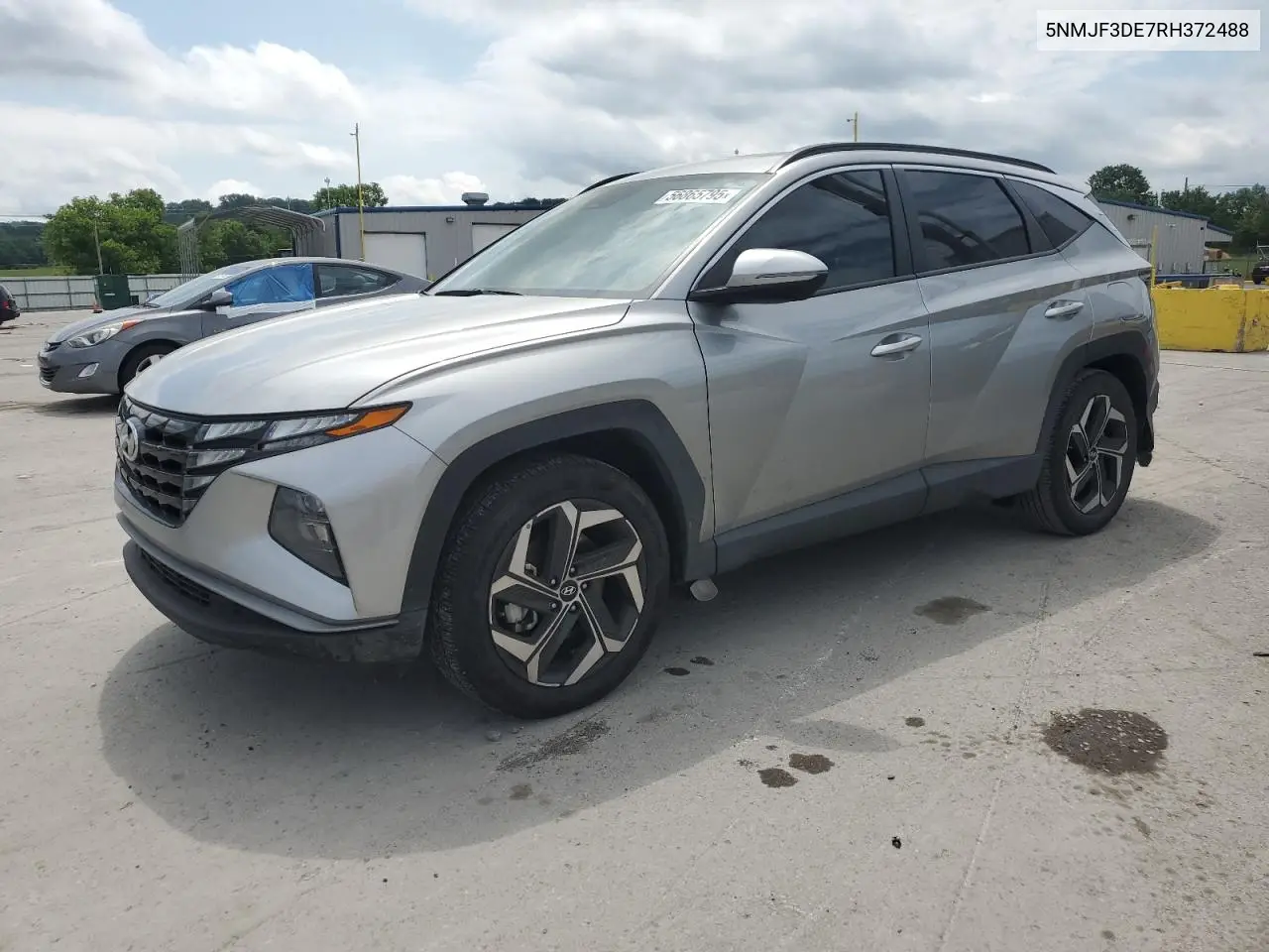 2024 Hyundai Tucson Sel VIN: 5NMJF3DE7RH372488 Lot: 56865795
