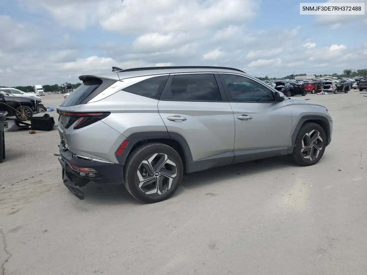 2024 Hyundai Tucson Sel VIN: 5NMJF3DE7RH372488 Lot: 56865795
