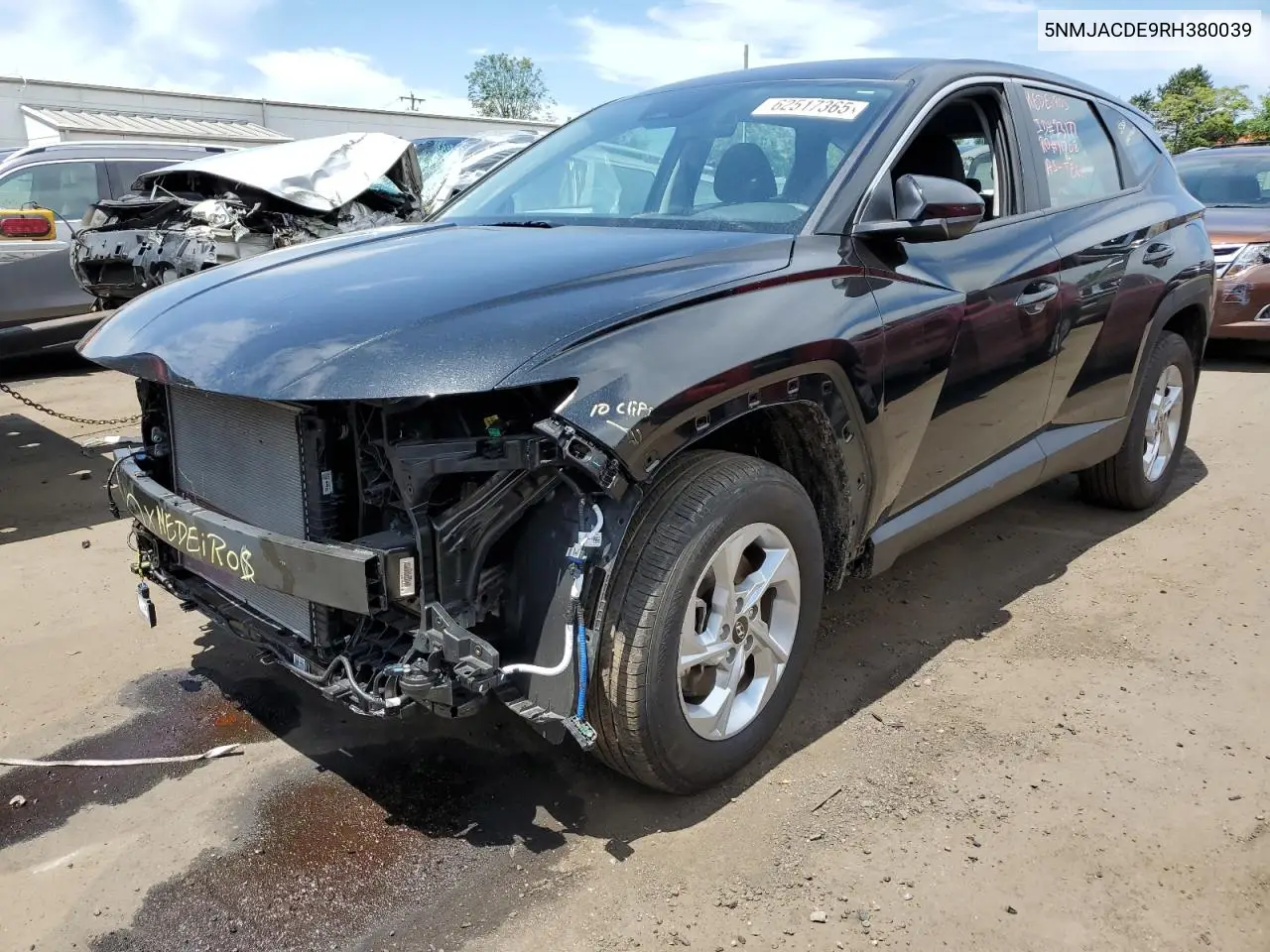 2024 Hyundai Tucson Se VIN: 5NMJACDE9RH380039 Lot: 62517365