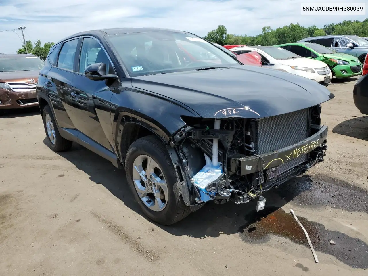 2024 Hyundai Tucson Se VIN: 5NMJACDE9RH380039 Lot: 62517365