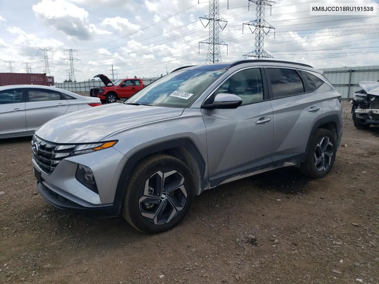 2024 Hyundai Tucson Sel Convenience VIN: KM8JCCD18RU191538 Lot: 63031285