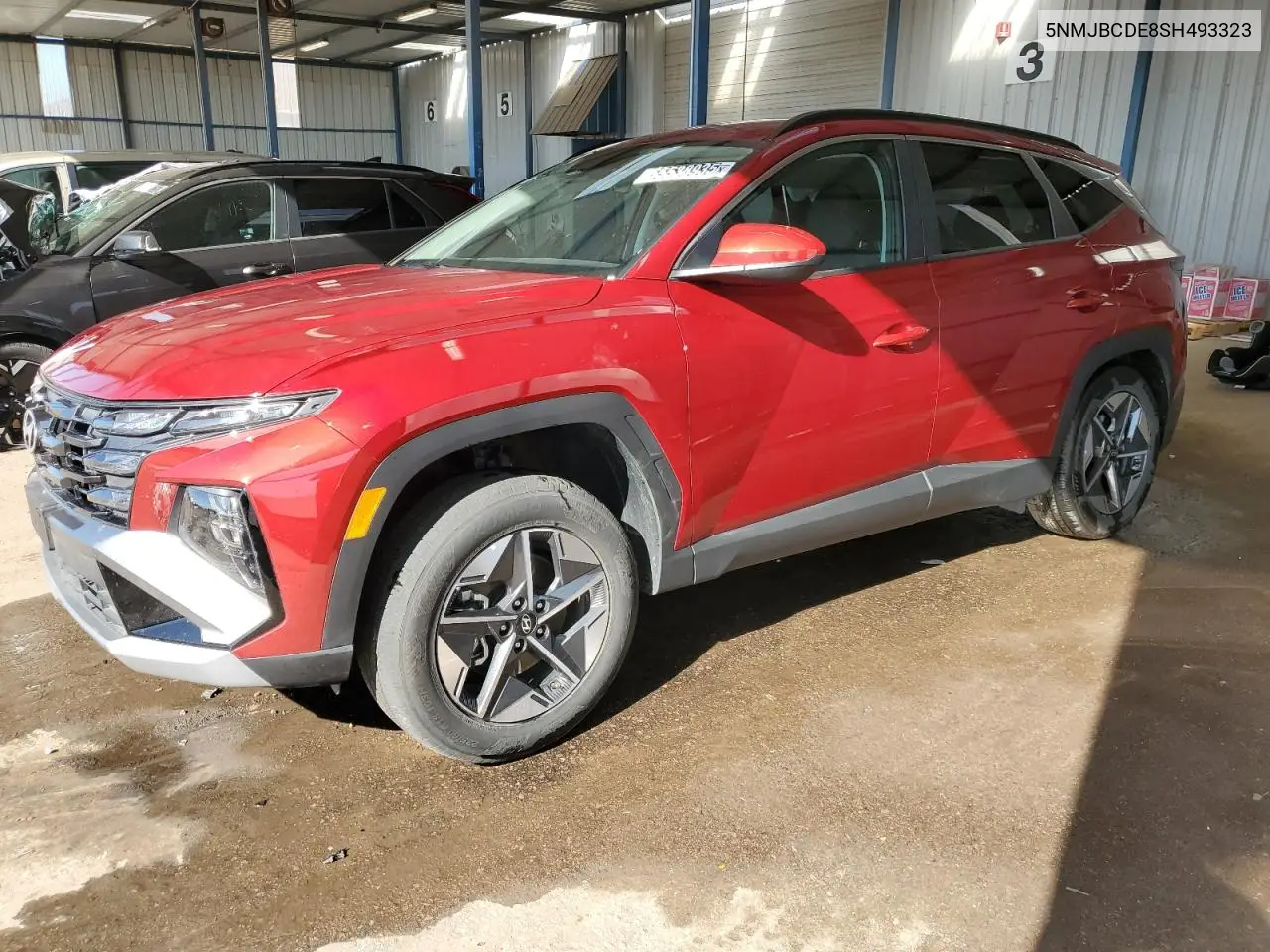 2025 Hyundai Tucson Sel VIN: 5NMJBCDE8SH493323 Lot: 55538935