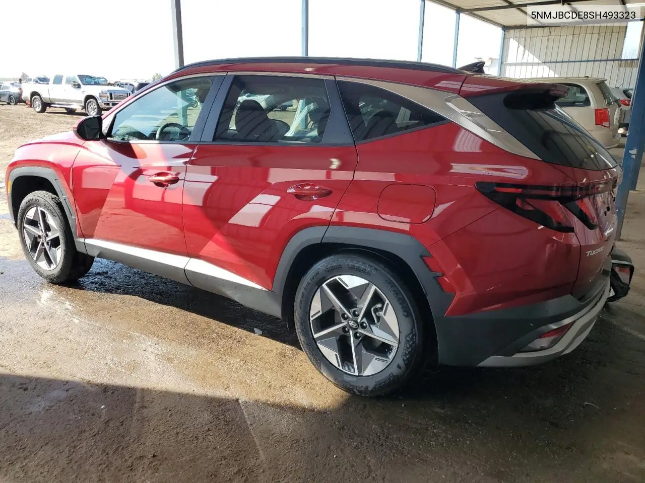 2025 Hyundai Tucson Sel VIN: 5NMJBCDE8SH493323 Lot: 55538935