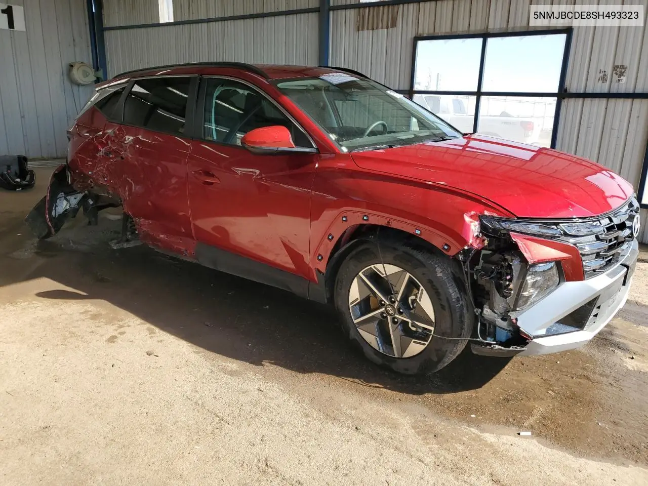 2025 Hyundai Tucson Sel VIN: 5NMJBCDE8SH493323 Lot: 55538935