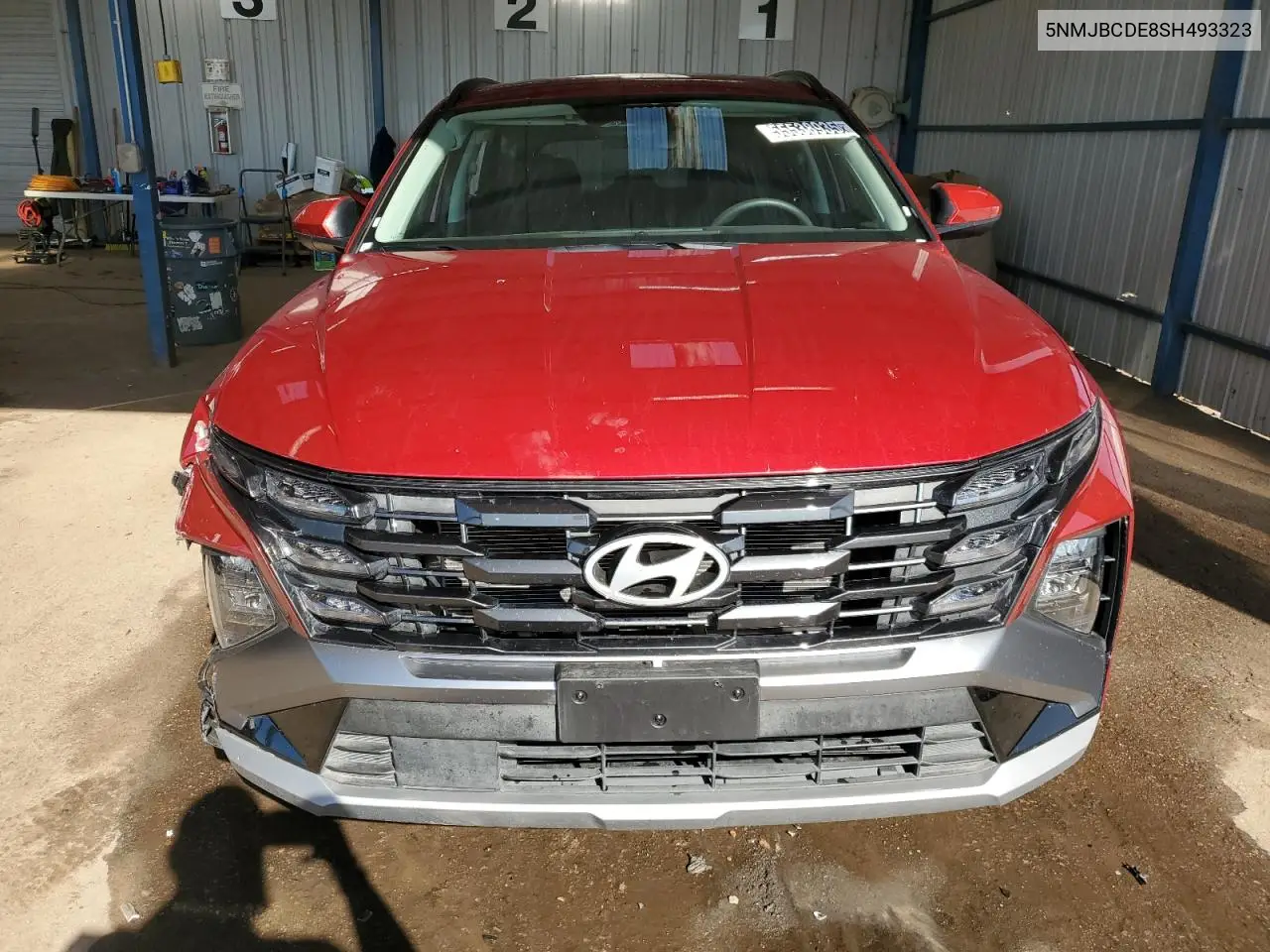 2025 Hyundai Tucson Sel VIN: 5NMJBCDE8SH493323 Lot: 55538935