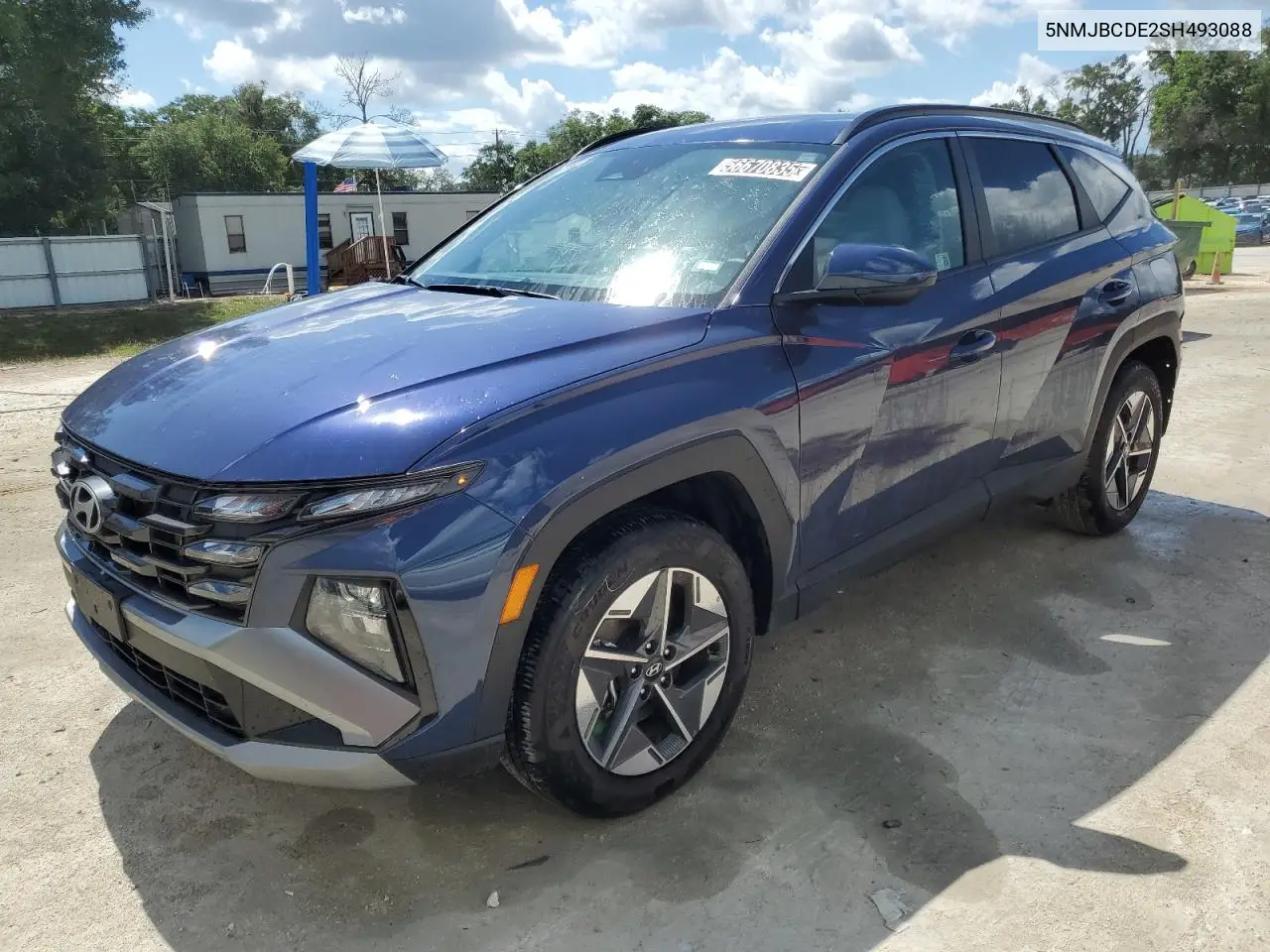 2025 Hyundai Tucson Sel VIN: 5NMJBCDE2SH493088 Lot: 56670835