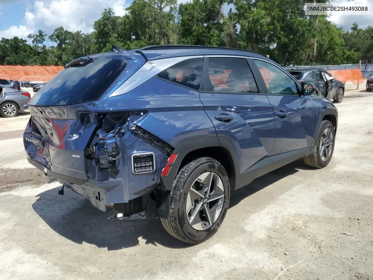 2025 Hyundai Tucson Sel VIN: 5NMJBCDE2SH493088 Lot: 56670835