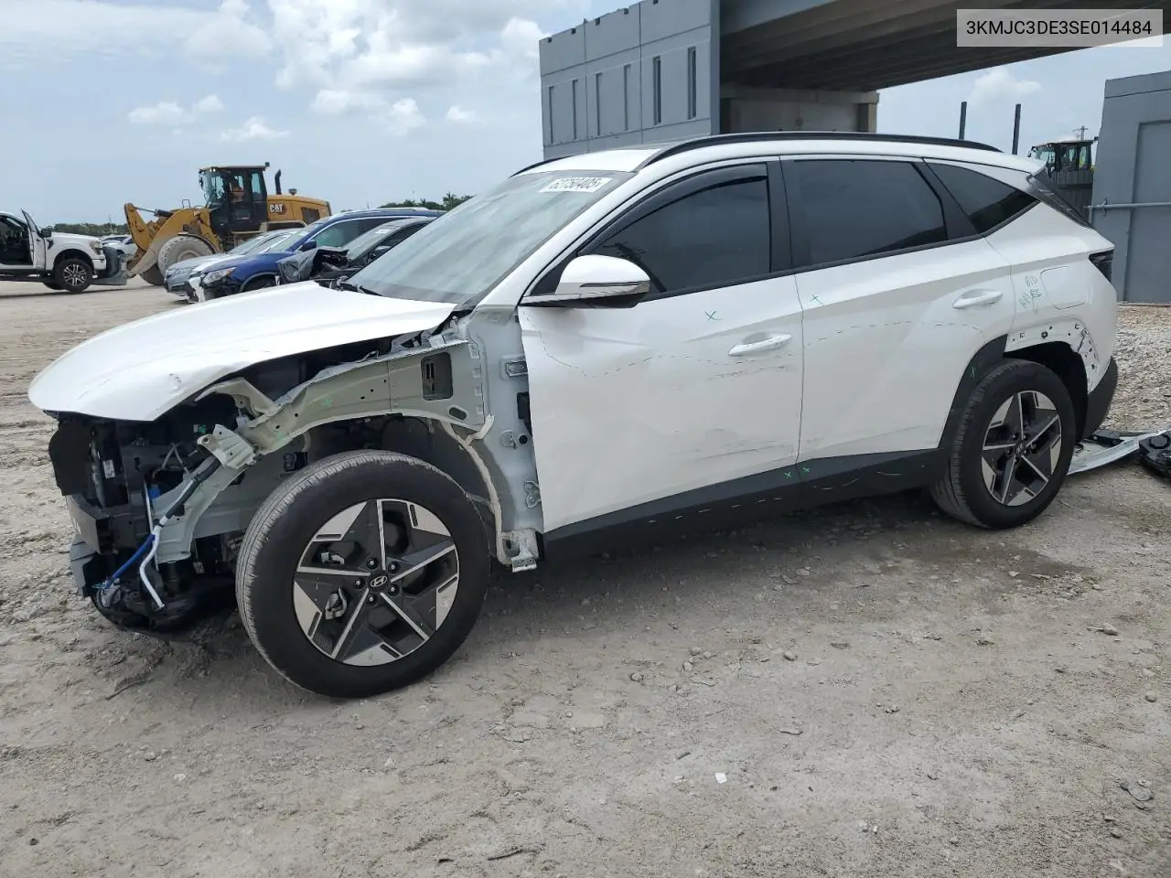 2025 Hyundai Tucson Sel VIN: 3KMJC3DE3SE014484 Lot: 62750405
