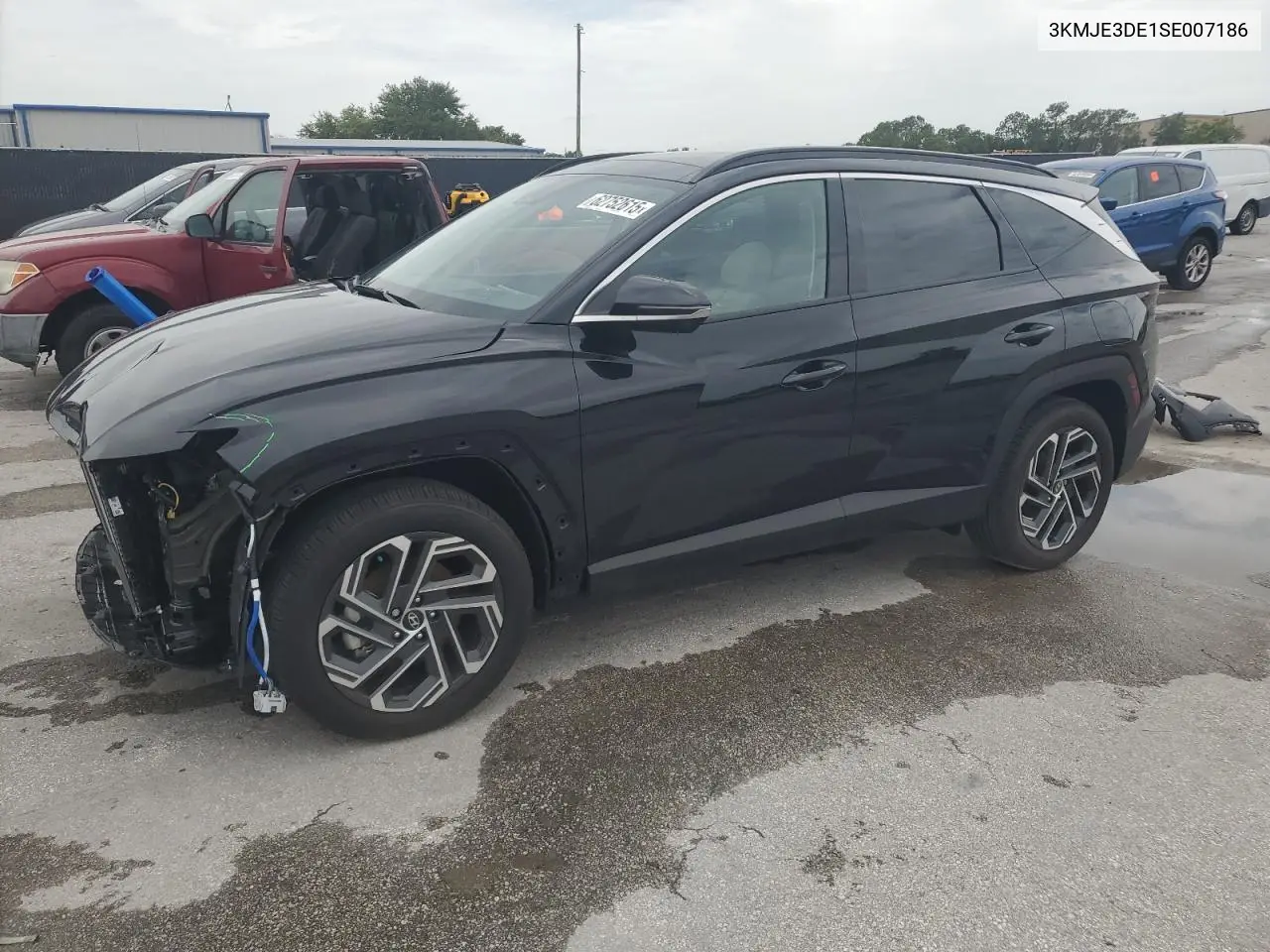 2025 Hyundai Tucson Limited VIN: 3KMJE3DE1SE007186 Lot: 62752615
