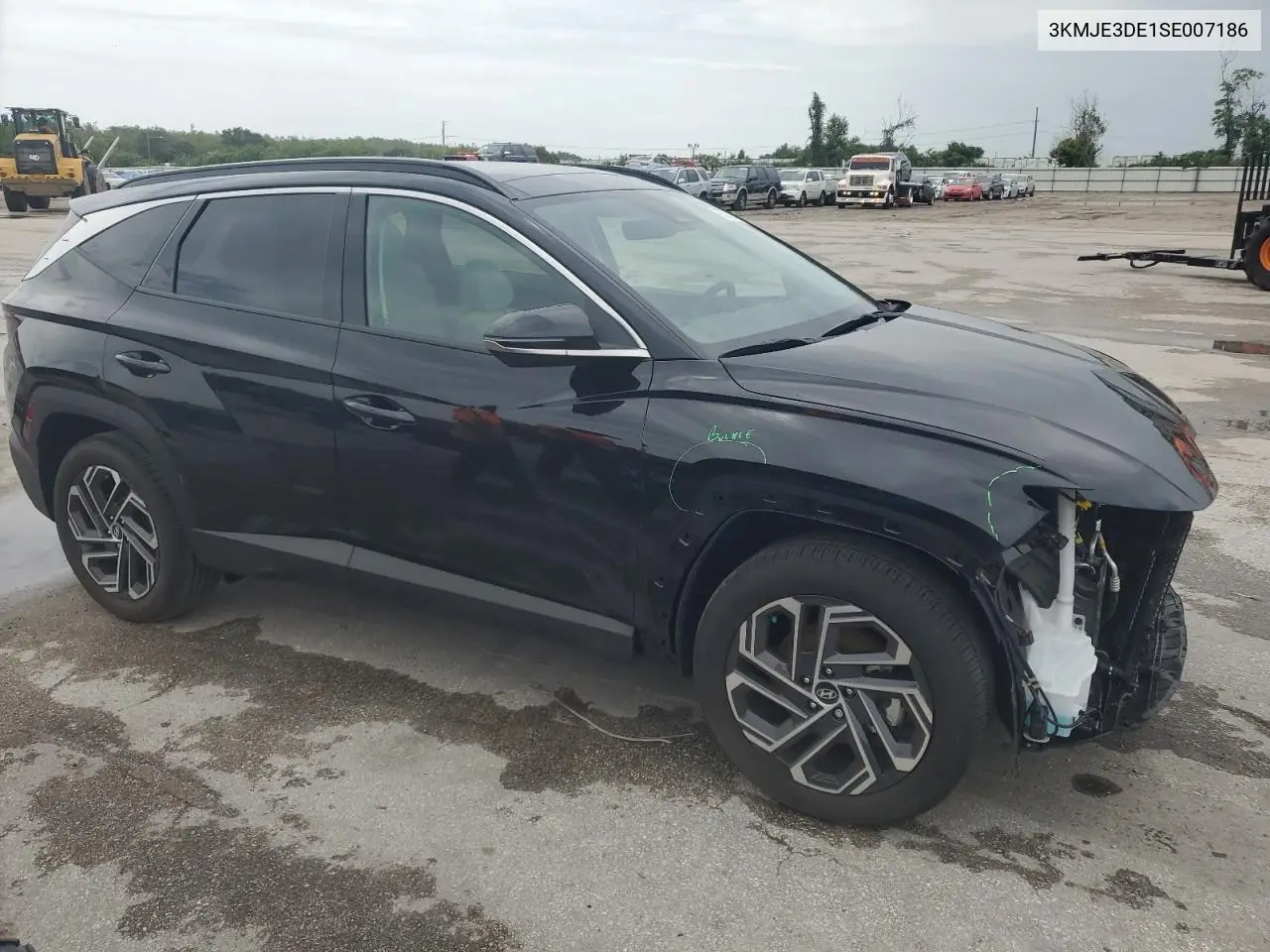 2025 Hyundai Tucson Limited VIN: 3KMJE3DE1SE007186 Lot: 62752615