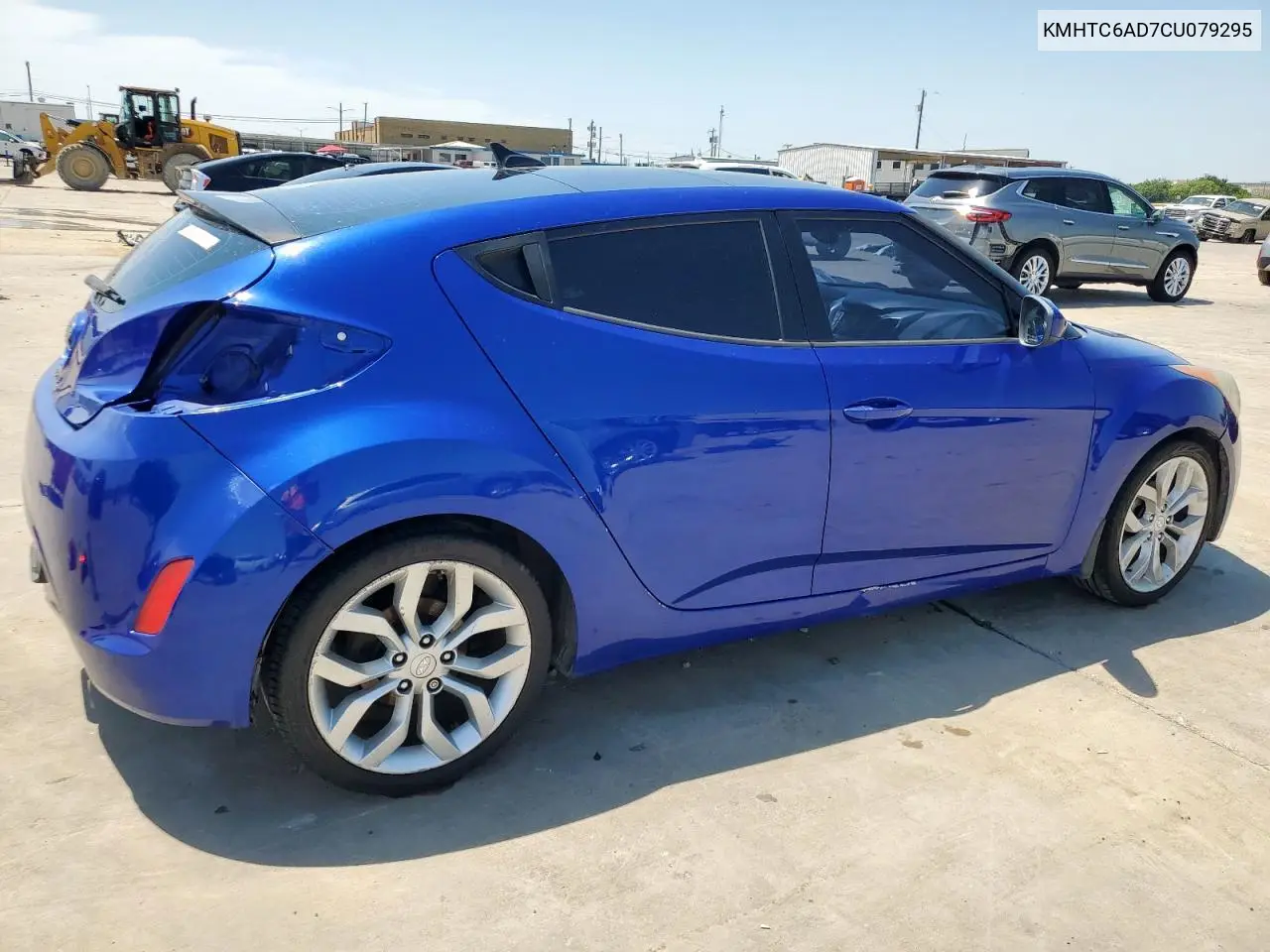 2012 Hyundai Veloster VIN: KMHTC6AD7CU079295 Lot: 56642615