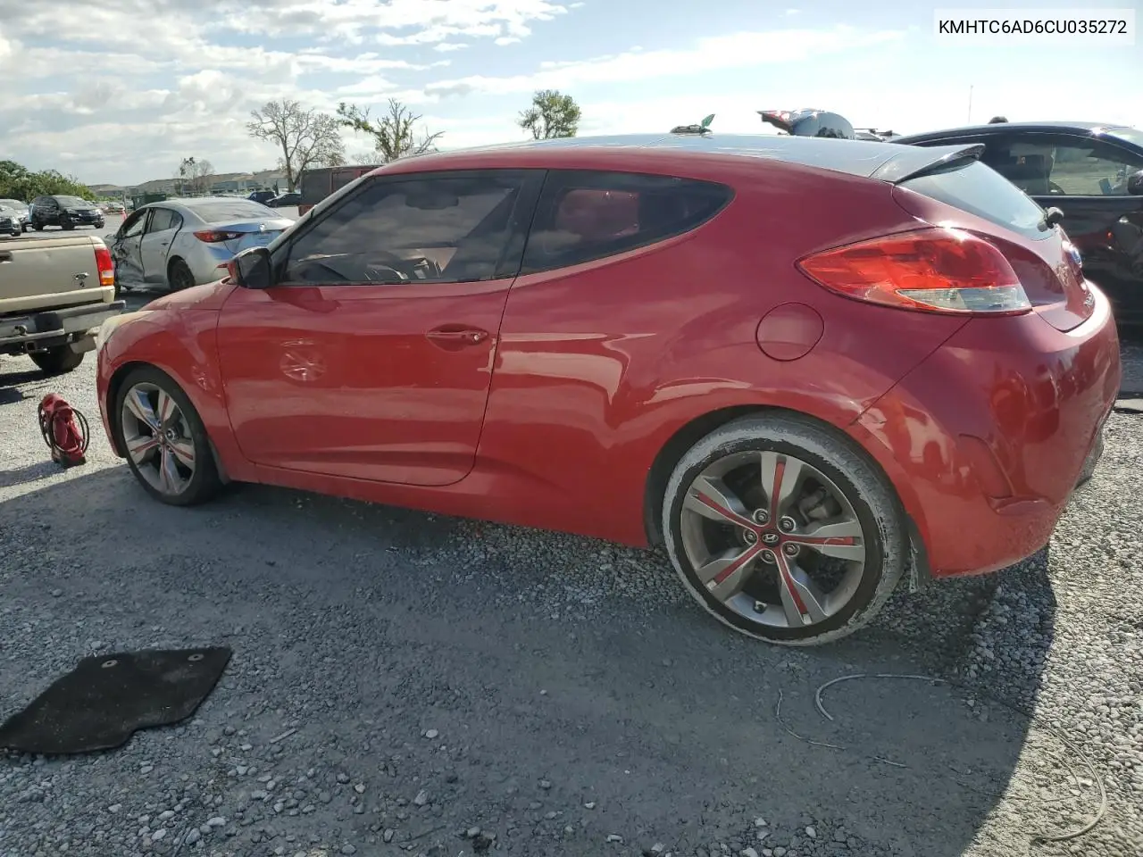 2012 Hyundai Veloster VIN: KMHTC6AD6CU035272 Lot: 56952535