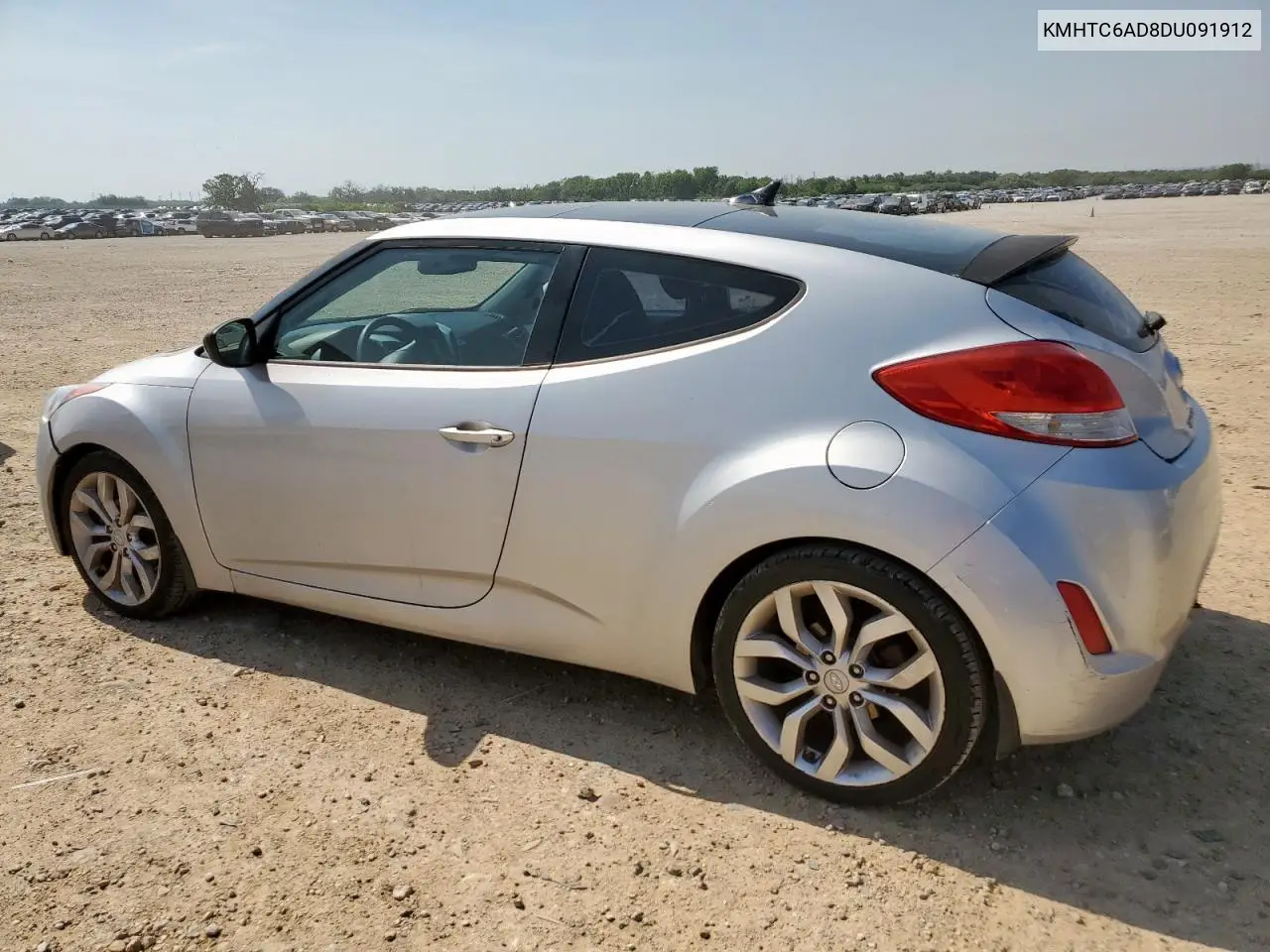 2013 Hyundai Veloster VIN: KMHTC6AD8DU091912 Lot: 55460695