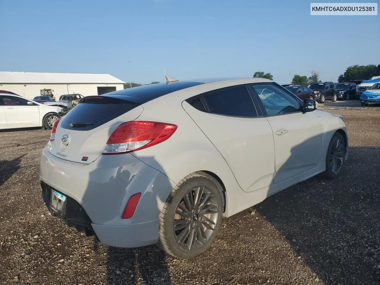 2013 Hyundai Veloster VIN: KMHTC6ADXDU125381 Lot: 65275945