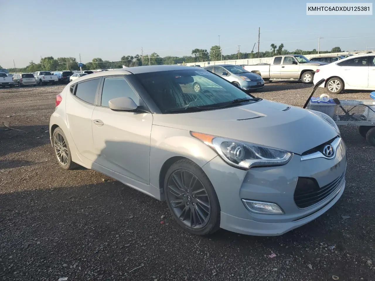 2013 Hyundai Veloster VIN: KMHTC6ADXDU125381 Lot: 65275945