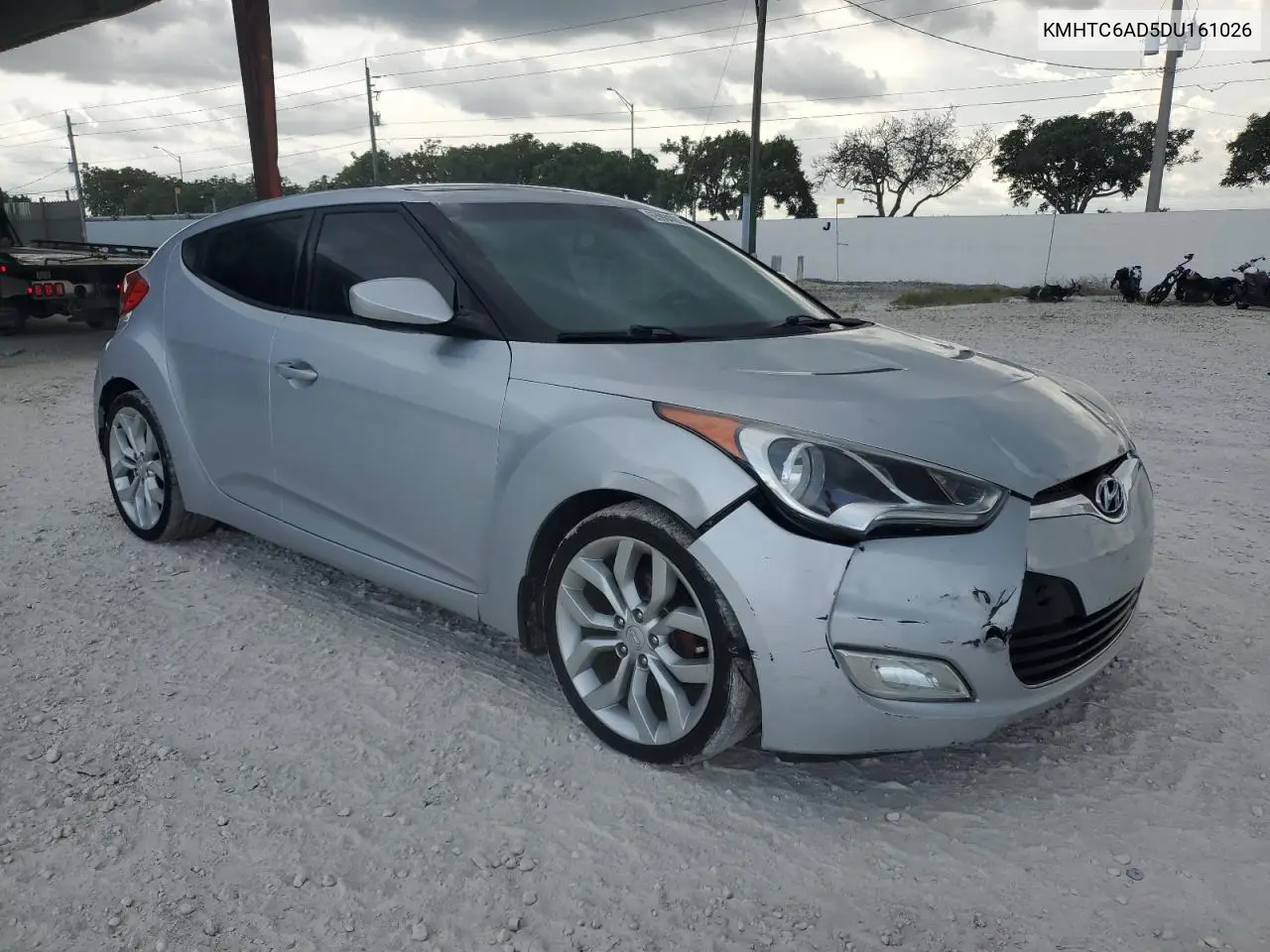 2013 Hyundai Veloster VIN: KMHTC6AD5DU161026 Lot: 65984005