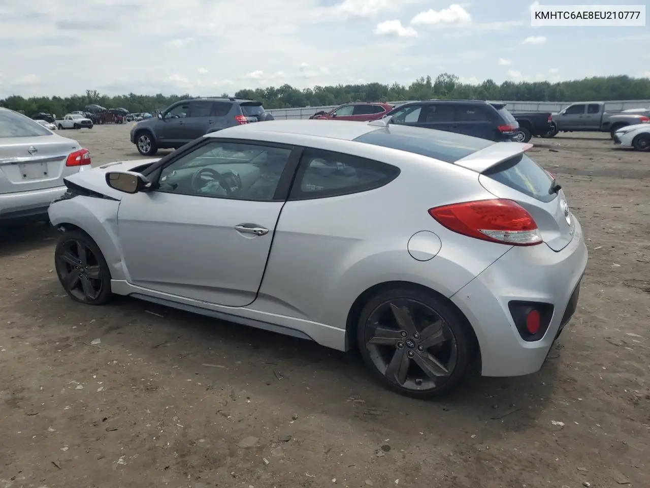 2014 Hyundai Veloster Turbo VIN: KMHTC6AE8EU210777 Lot: 65565745