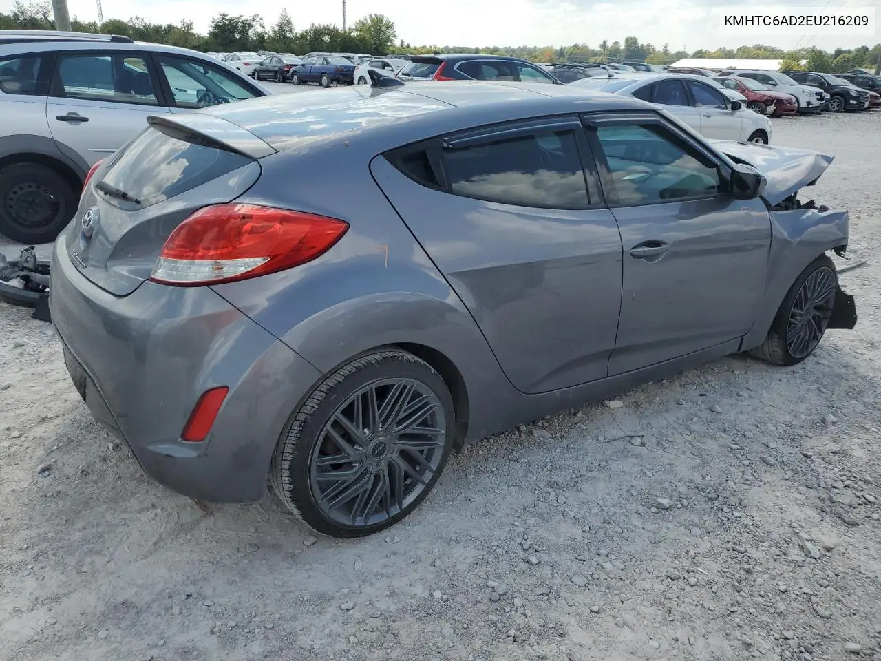 2014 Hyundai Veloster VIN: KMHTC6AD2EU216209 Lot: 68901093