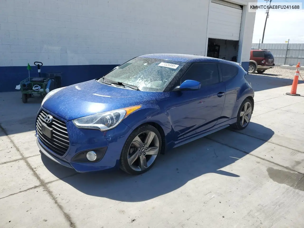 2015 Hyundai Veloster Turbo VIN: KMHTC6AE8FU241688 Lot: 63326995