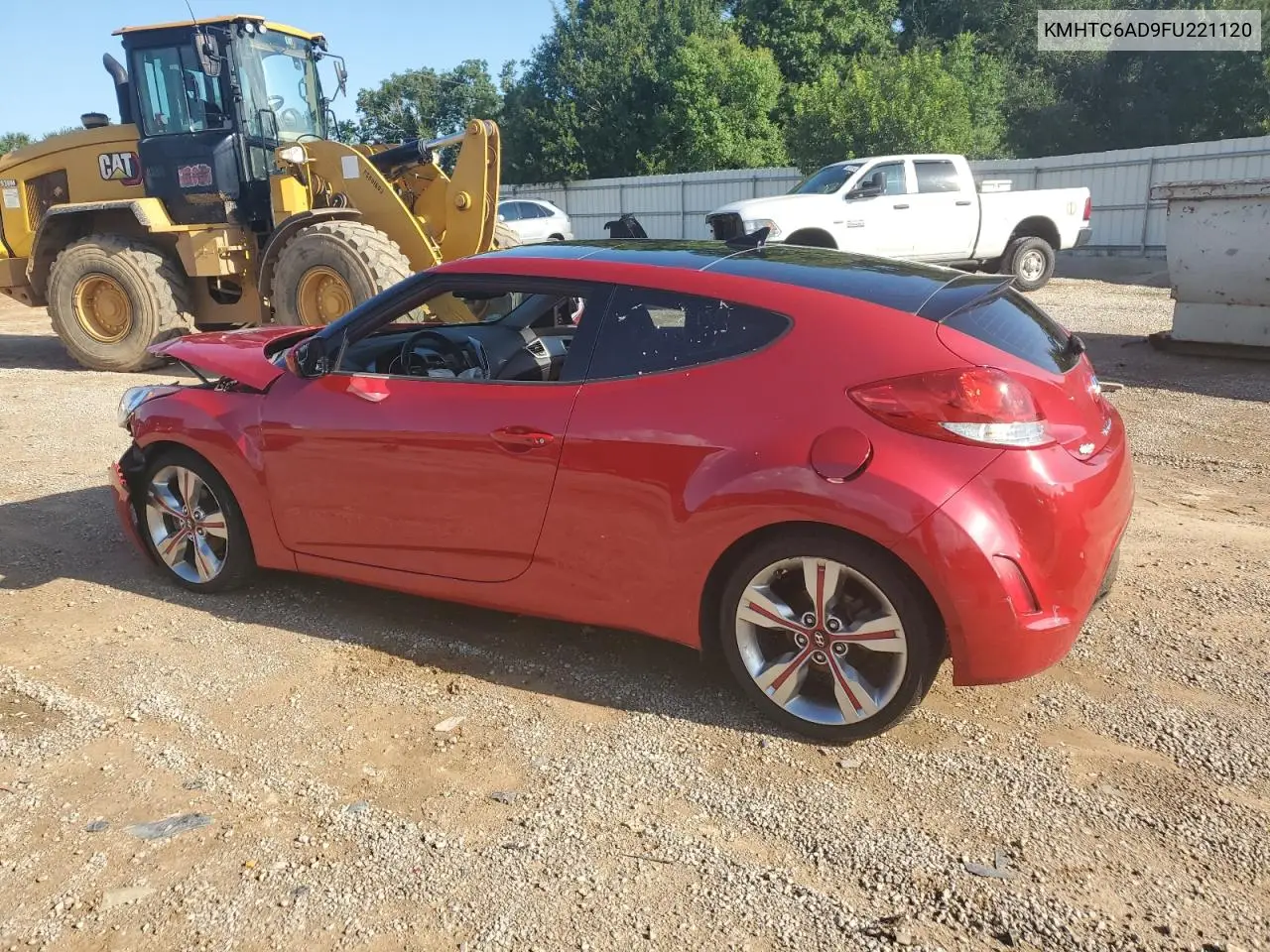 2015 Hyundai Veloster VIN: KMHTC6AD9FU221120 Lot: 65046585