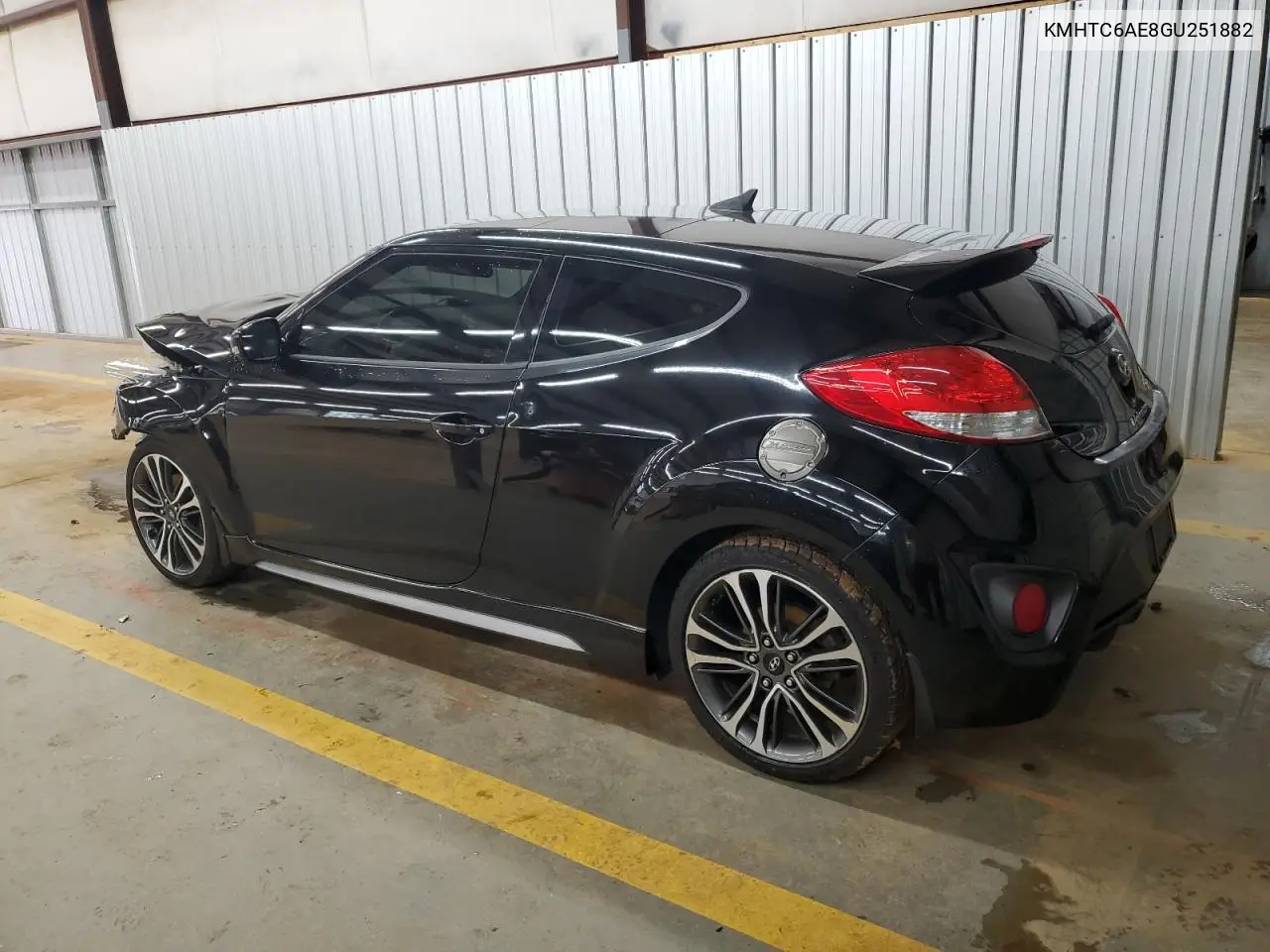 2016 Hyundai Veloster Turbo VIN: KMHTC6AE8GU251882 Lot: 56721465