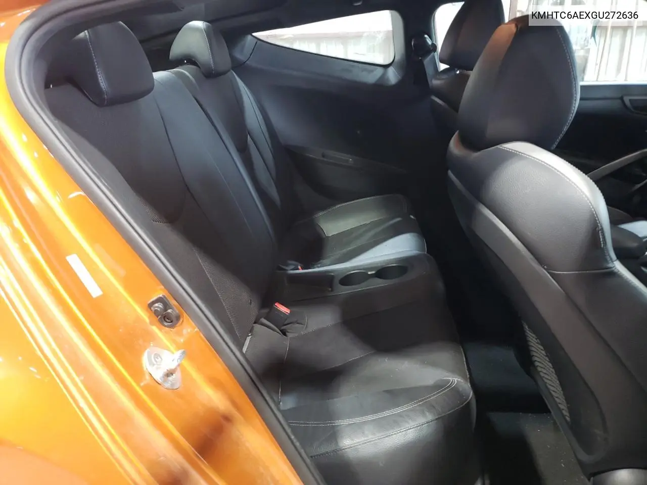 2016 Hyundai Veloster Turbo VIN: KMHTC6AEXGU272636 Lot: 64836195