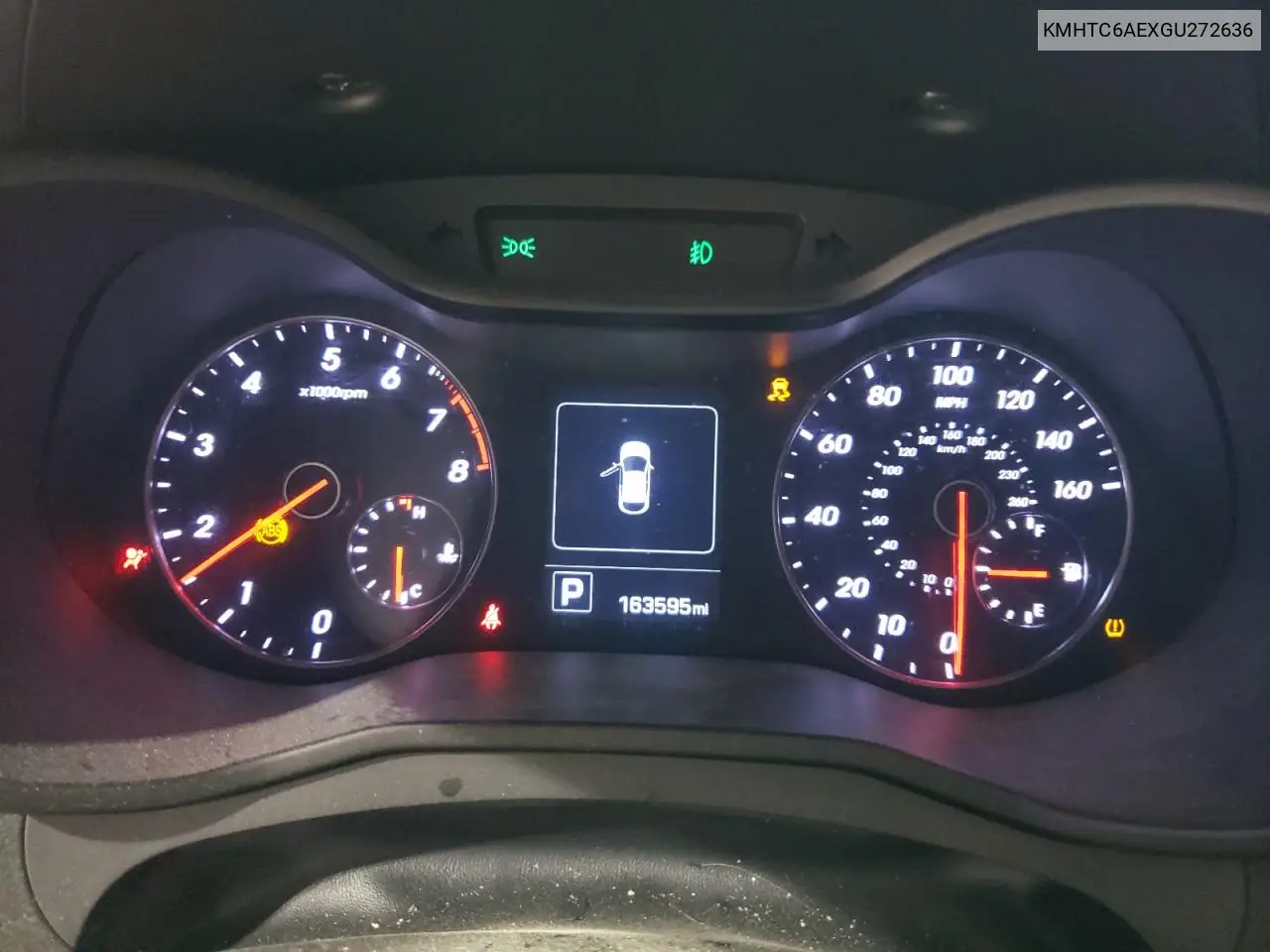 2016 Hyundai Veloster Turbo VIN: KMHTC6AEXGU272636 Lot: 64836195