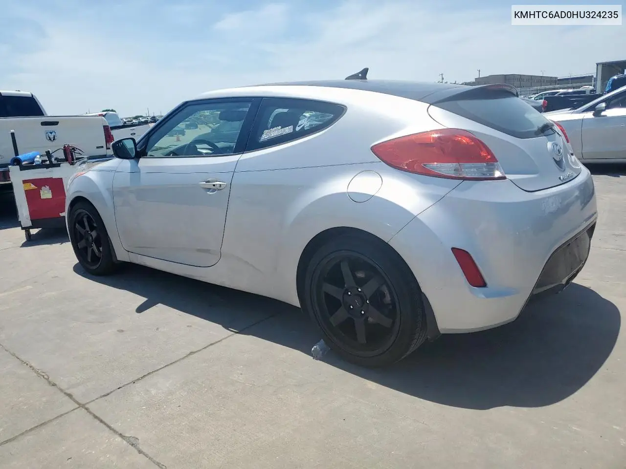 2017 Hyundai Veloster VIN: KMHTC6AD0HU324235 Lot: 56953745