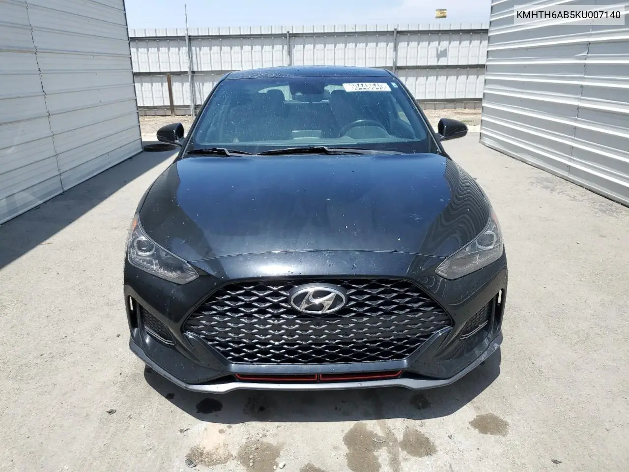 2019 Hyundai Veloster Turbo VIN: KMHTH6AB5KU007140 Lot: 60448645