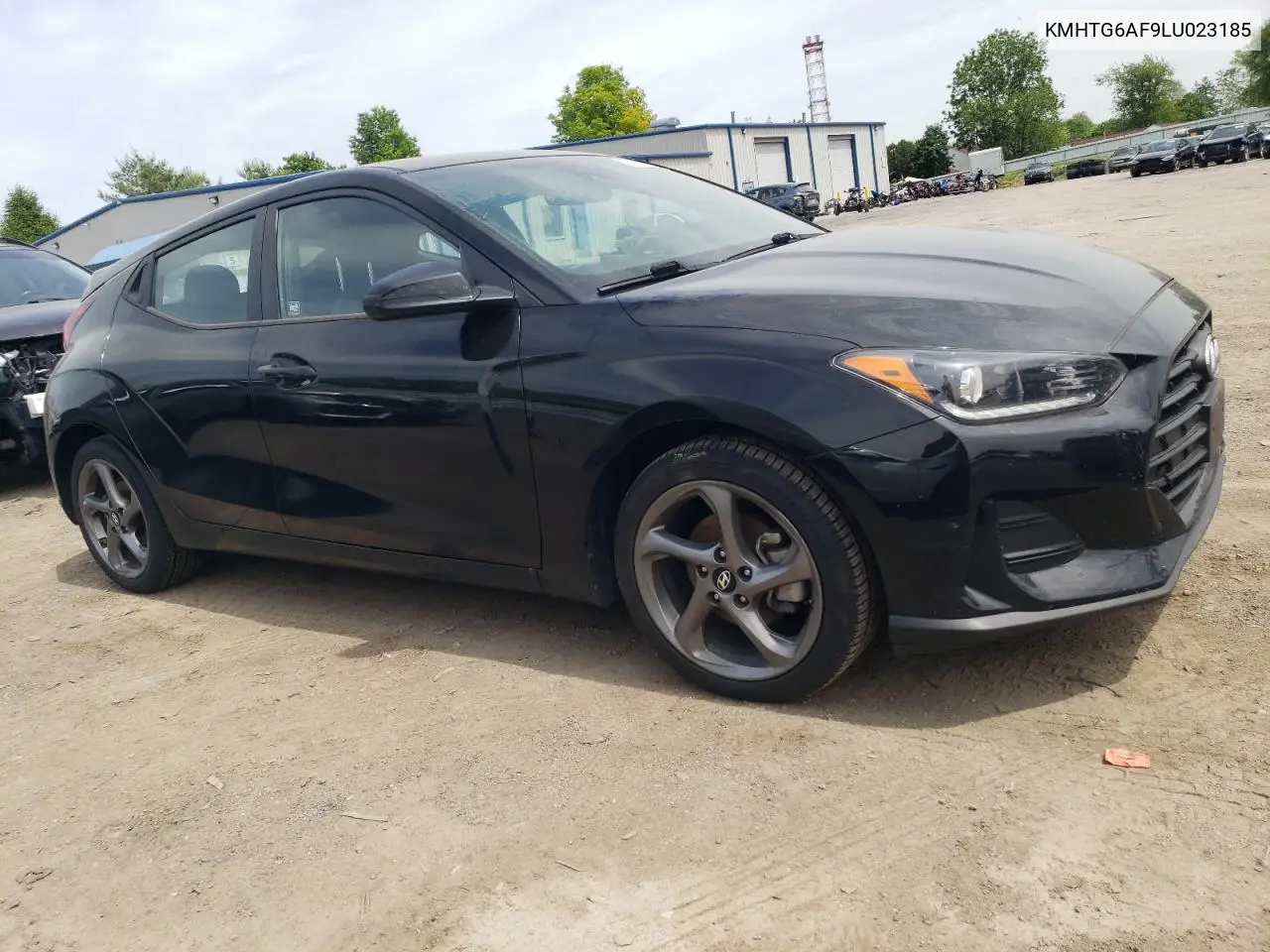2020 Hyundai Veloster Base VIN: KMHTG6AF9LU023185 Lot: 56759725