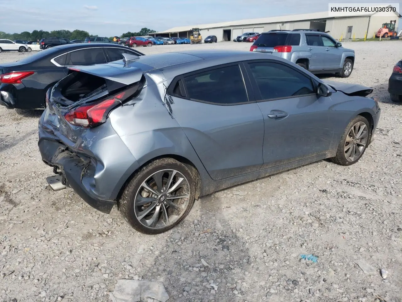 2020 Hyundai Veloster Base VIN: KMHTG6AF6LU030370 Lot: 64451135