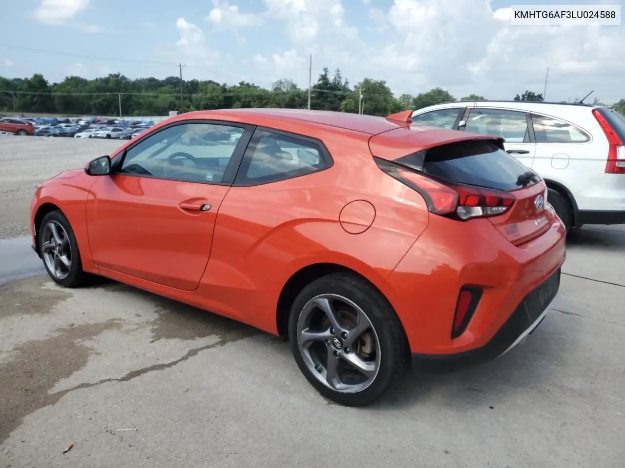 2020 Hyundai Veloster Base VIN: KMHTG6AF3LU024588 Lot: 64542915