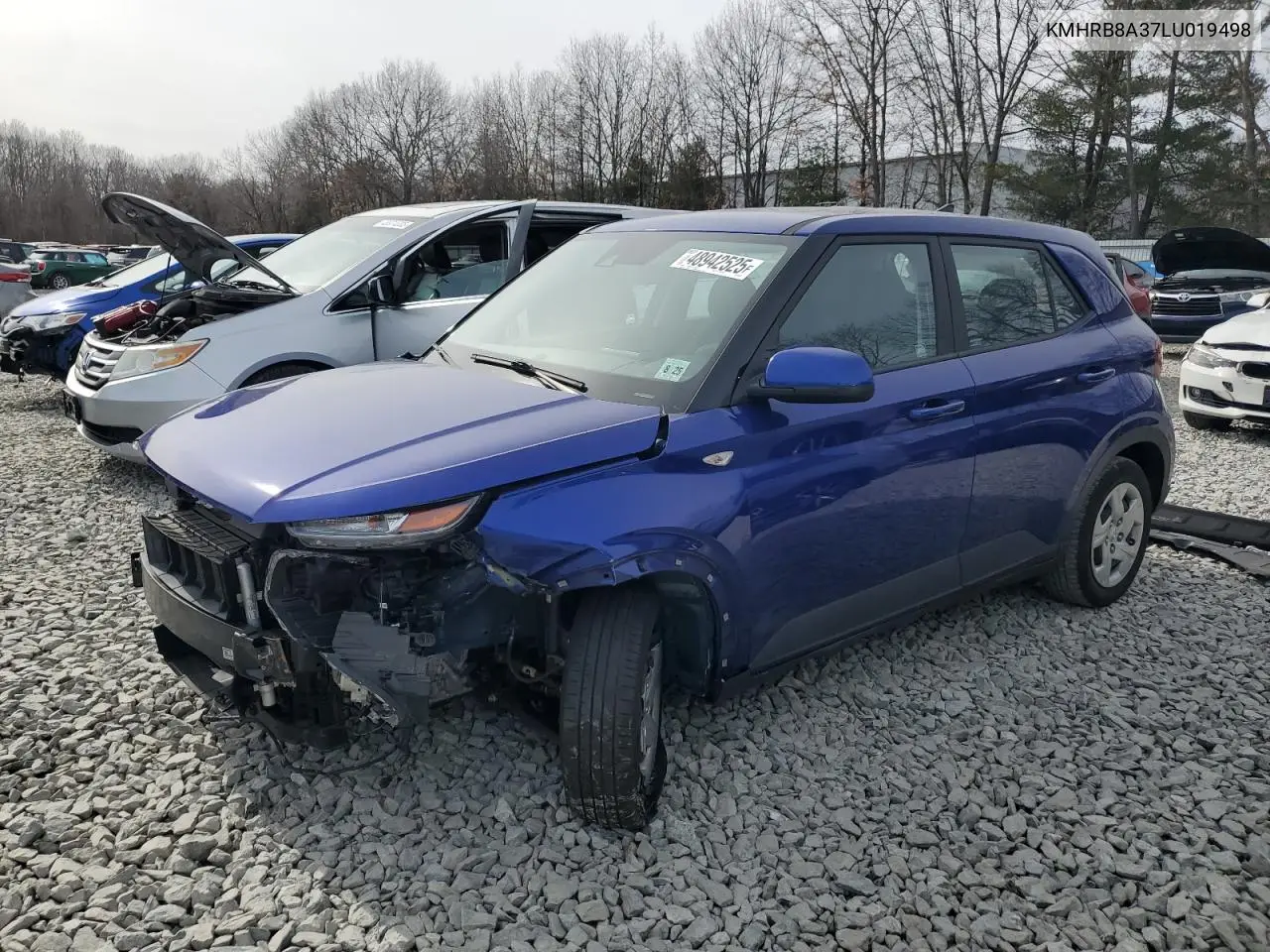 2020 Hyundai Venue Se VIN: KMHRB8A37LU019498 Lot: 48942525