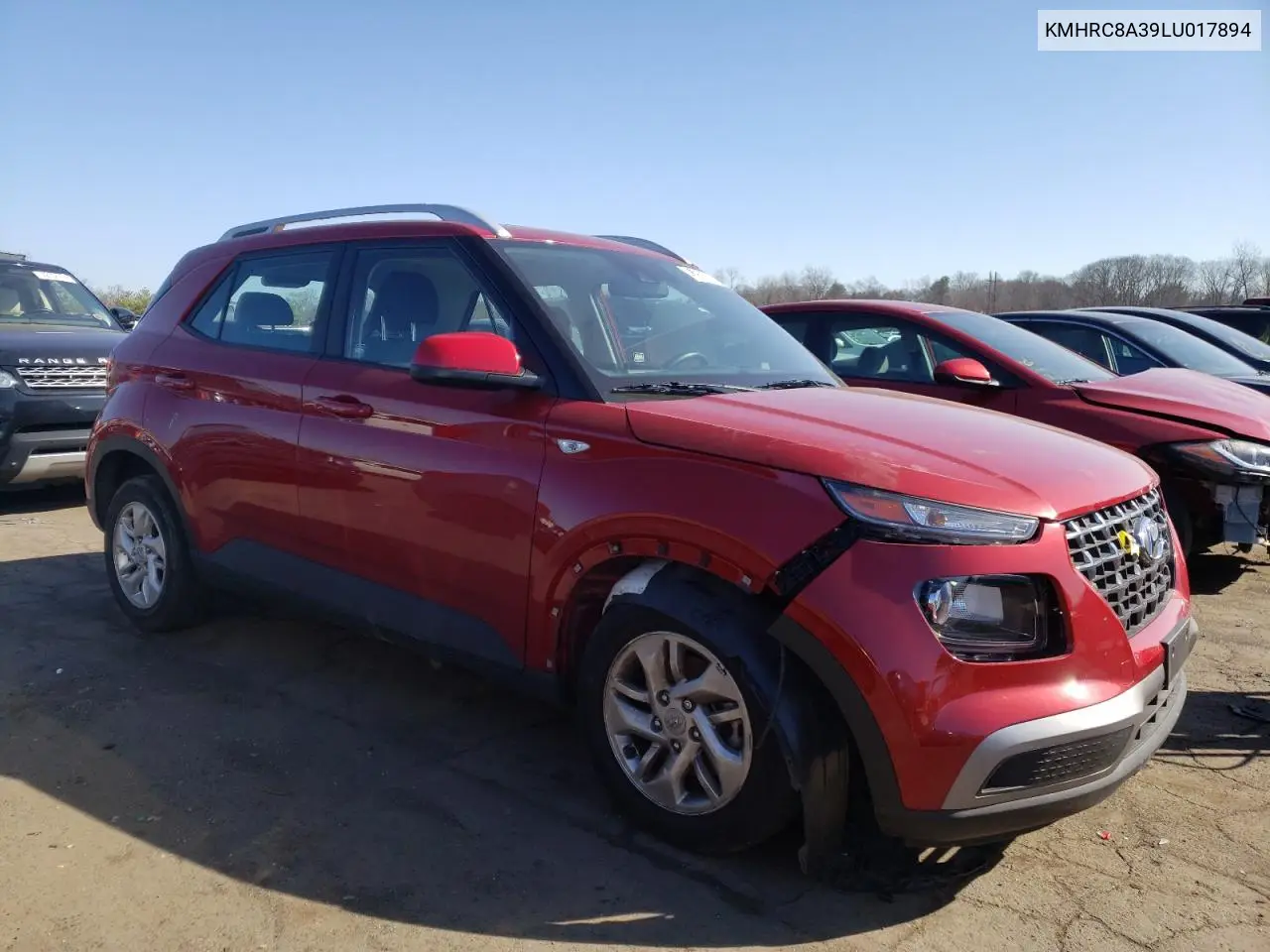 2020 Hyundai Venue Sel VIN: KMHRC8A39LU017894 Lot: 48963025