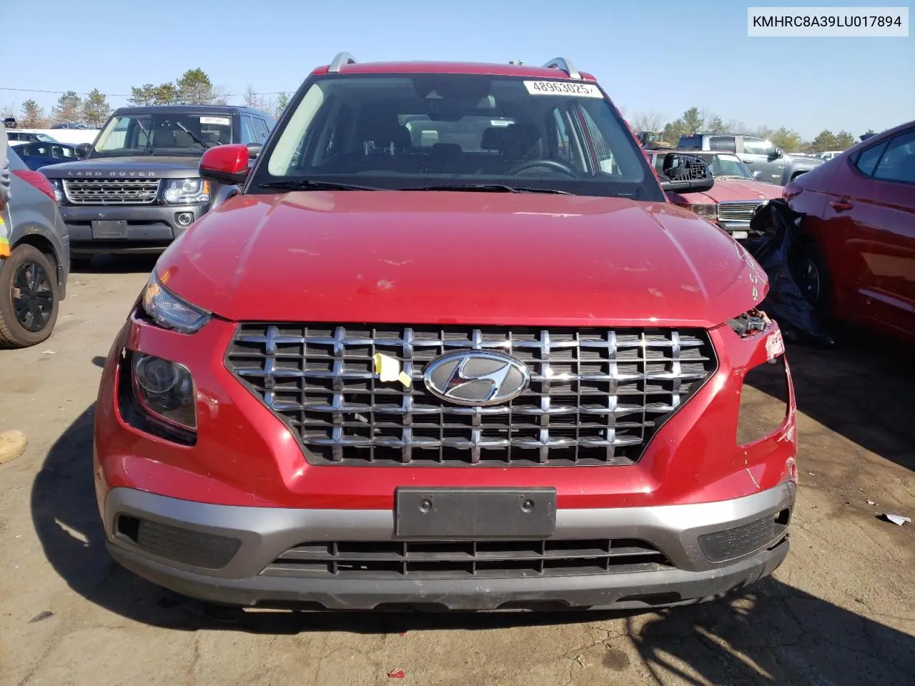 2020 Hyundai Venue Sel VIN: KMHRC8A39LU017894 Lot: 48963025
