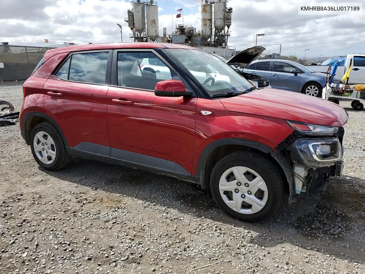 2020 Hyundai Venue Se VIN: KMHRB8A36LU017189 Lot: 56701375