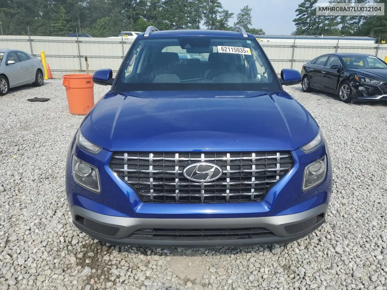 2020 Hyundai Venue Sel VIN: KMHRC8A37LU032104 Lot: 62115935