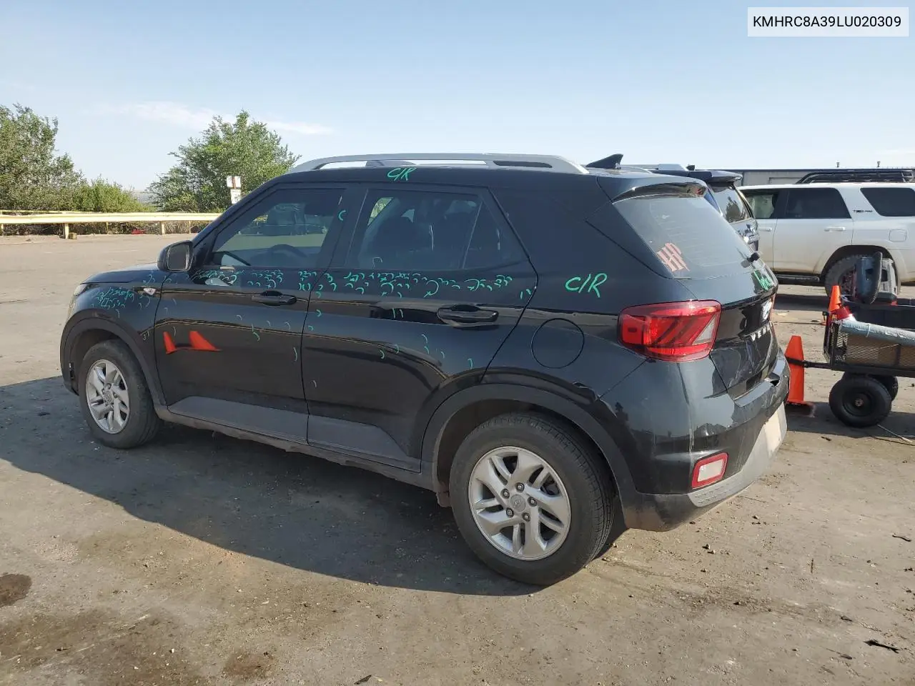 2020 Hyundai Venue Sel VIN: KMHRC8A39LU020309 Lot: 62121045