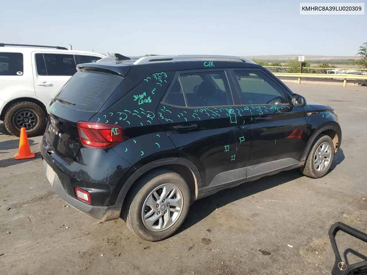 2020 Hyundai Venue Sel VIN: KMHRC8A39LU020309 Lot: 62121045