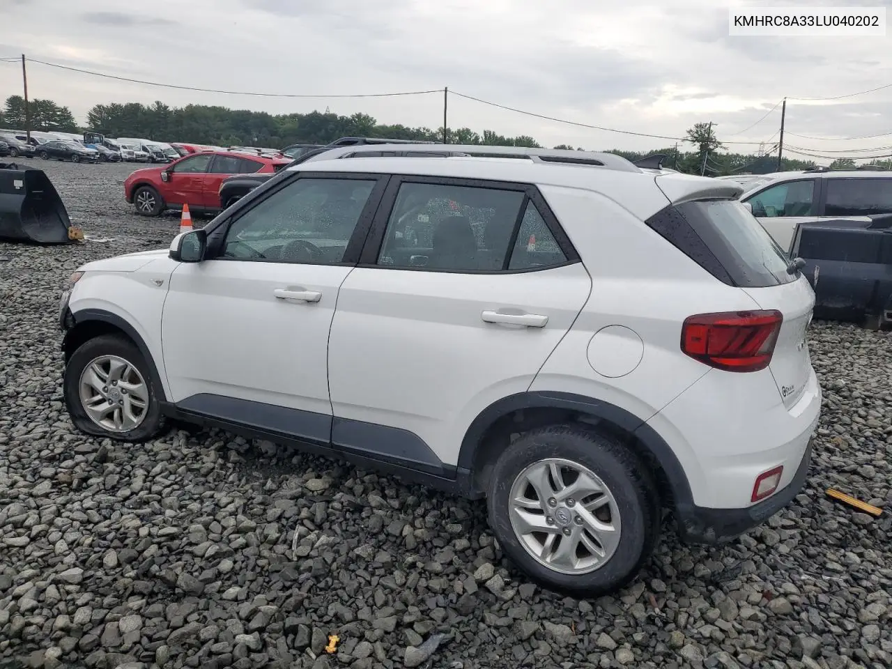 2020 Hyundai Venue Sel VIN: KMHRC8A33LU040202 Lot: 63265265