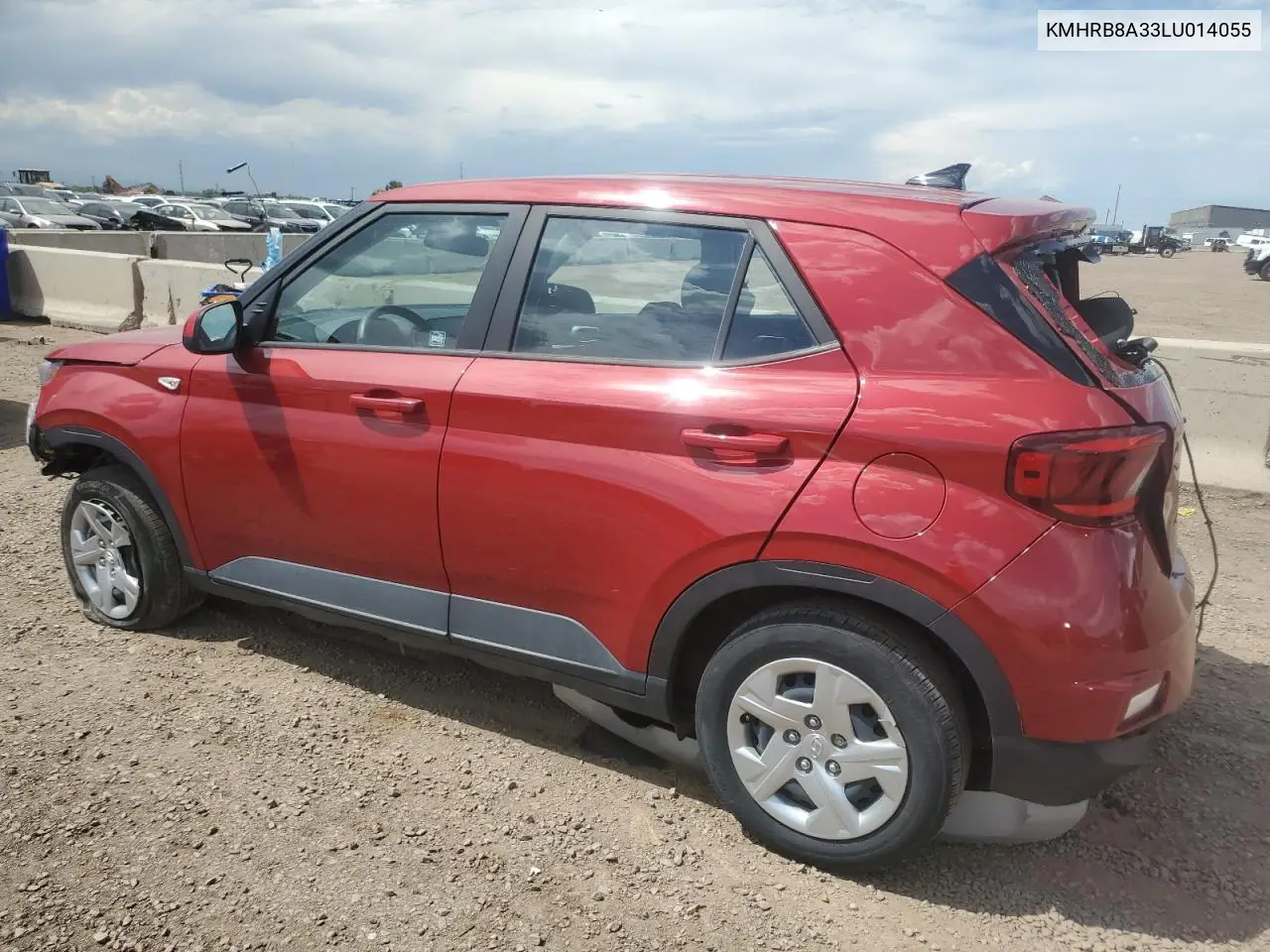 2020 Hyundai Venue Se VIN: KMHRB8A33LU014055 Lot: 63443975